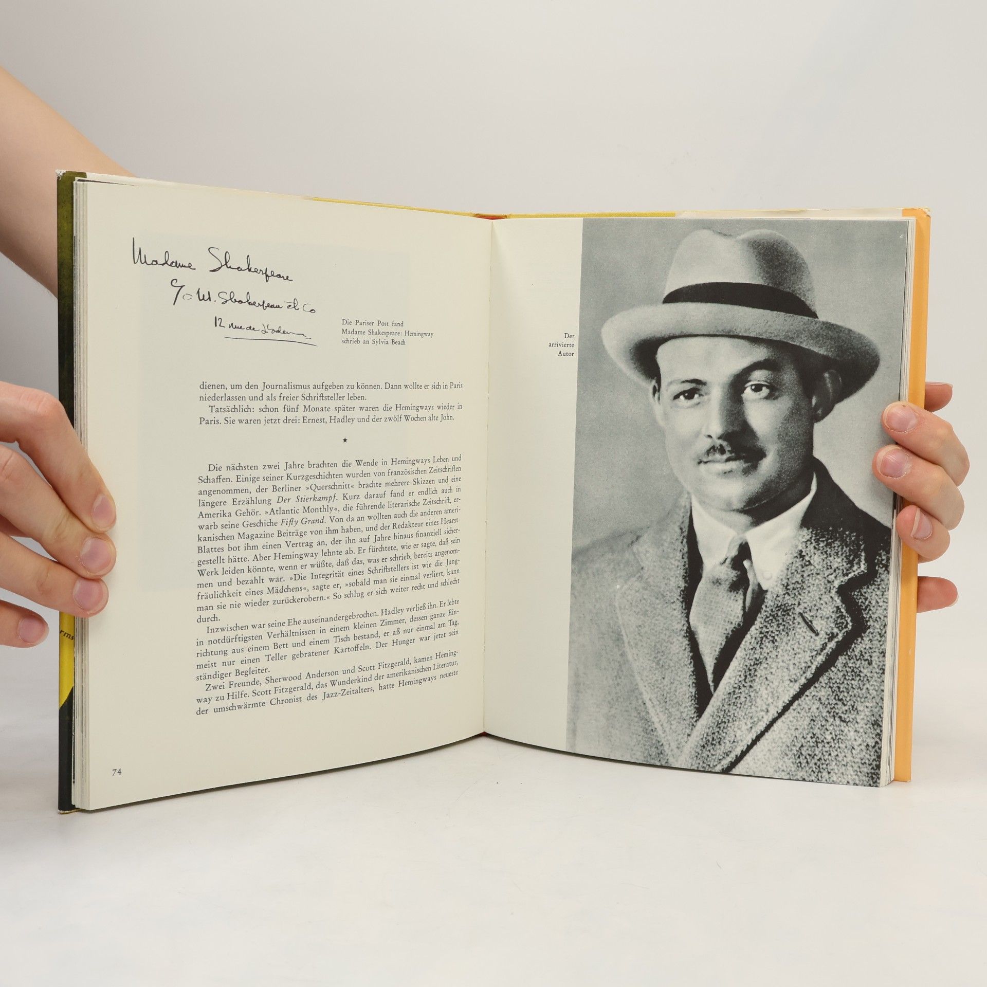 Leo Lania Hemingway. Eine Bildbiographie