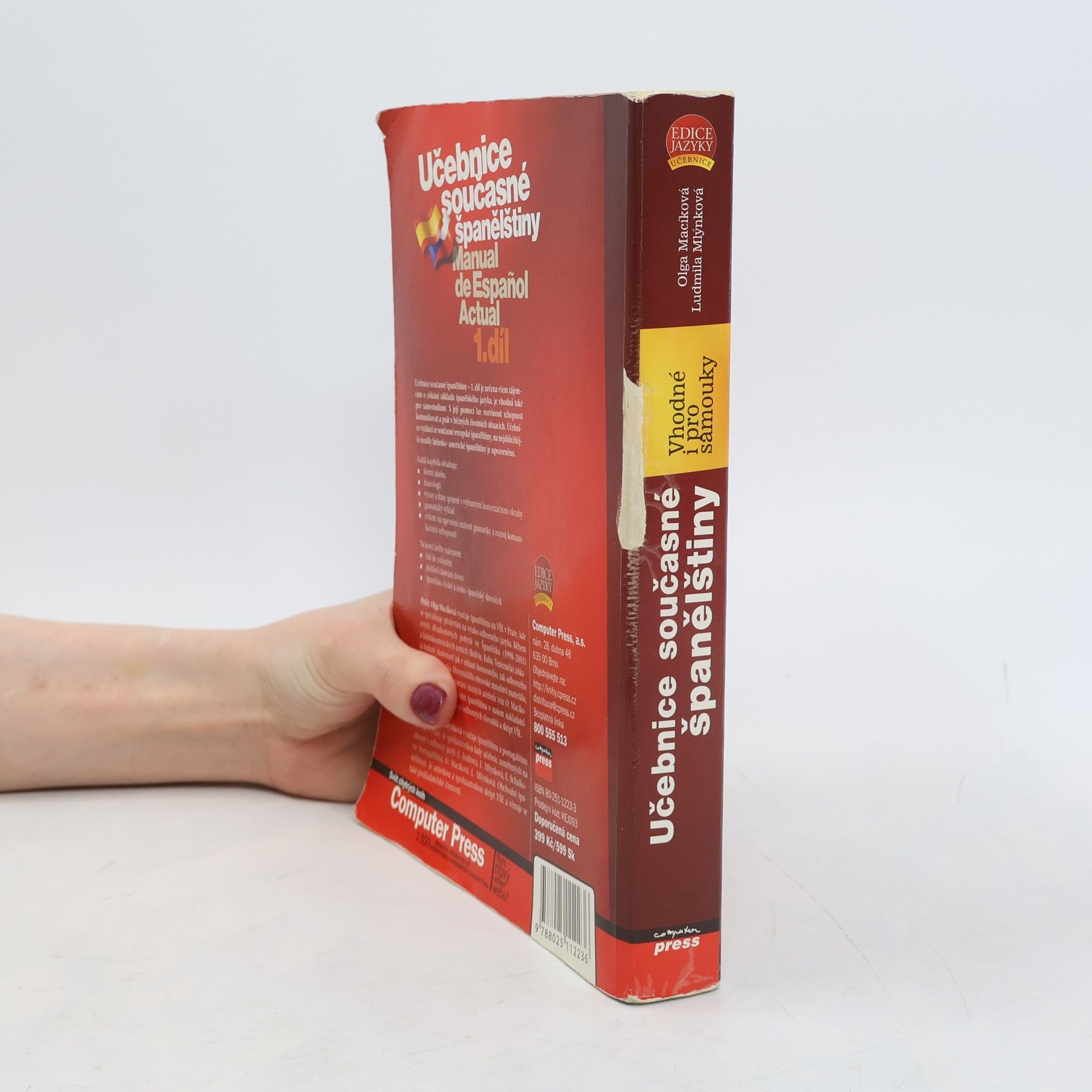 Olga Macíková Učebnice současné španělštiny = Manual de español actual. 1. díl