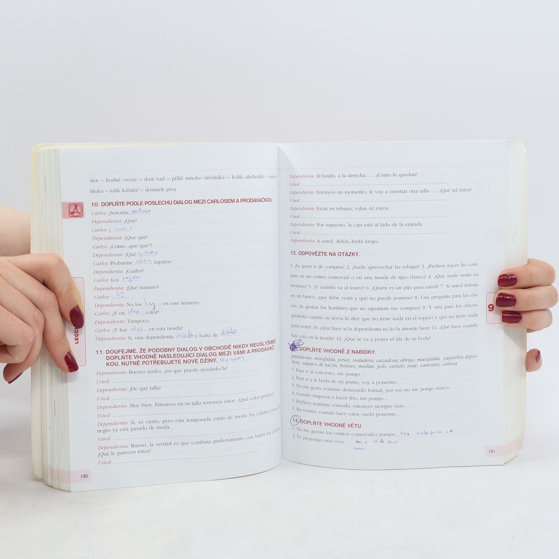 Olga Macíková Učebnice současné španělštiny = Manual de español actual. 1. díl