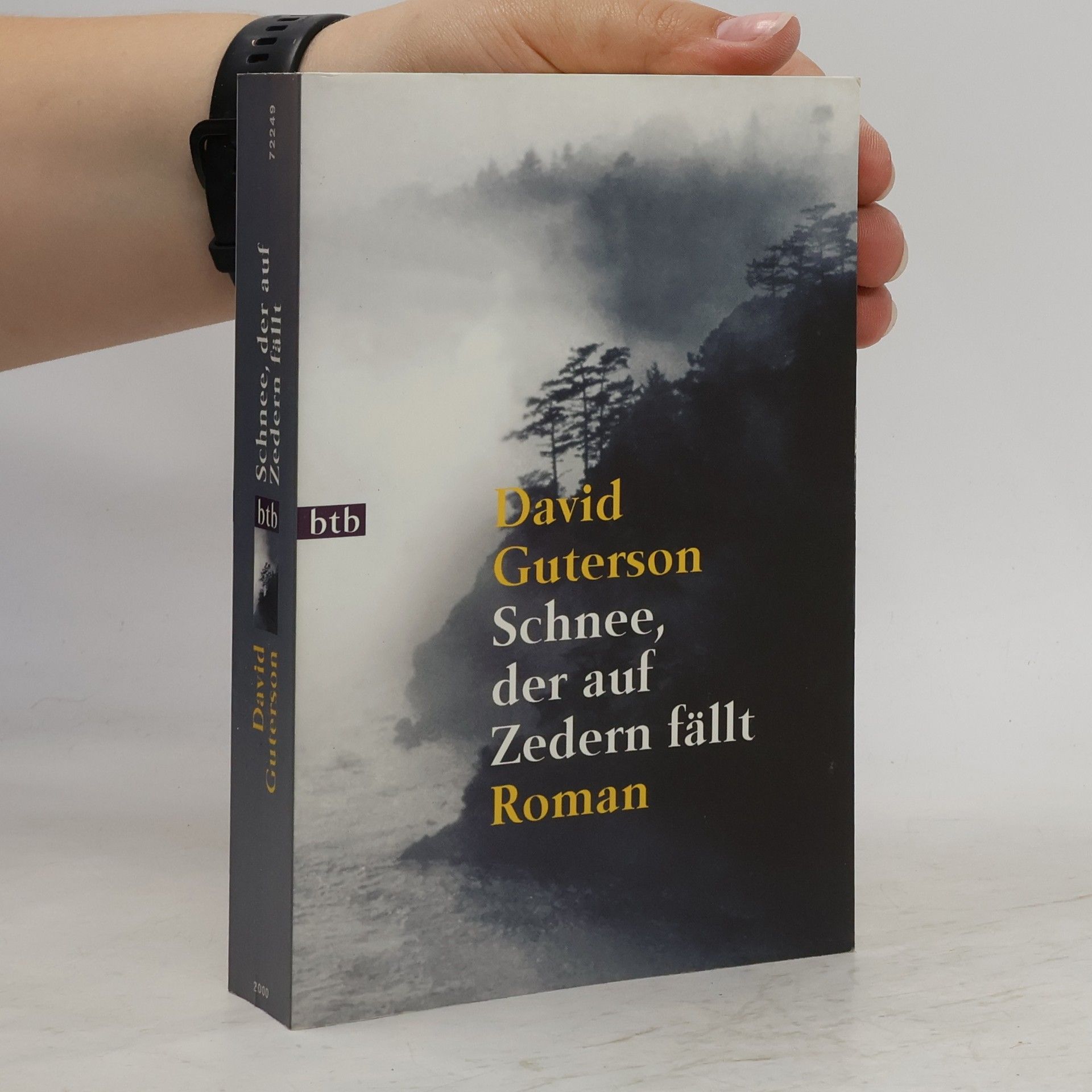 David Guterson Schnee, der auf Zedern fällt