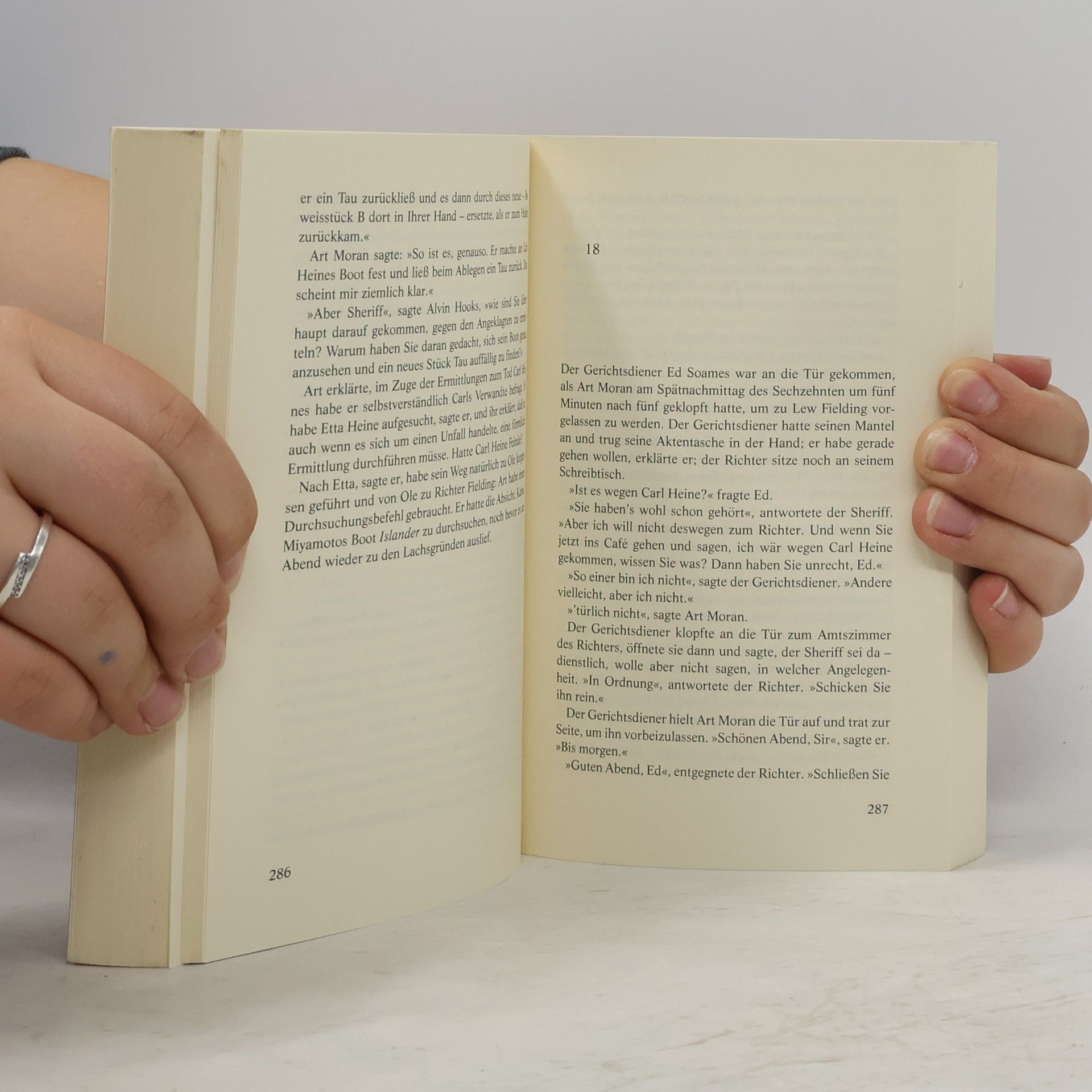 David Guterson Schnee, der auf Zedern fällt
