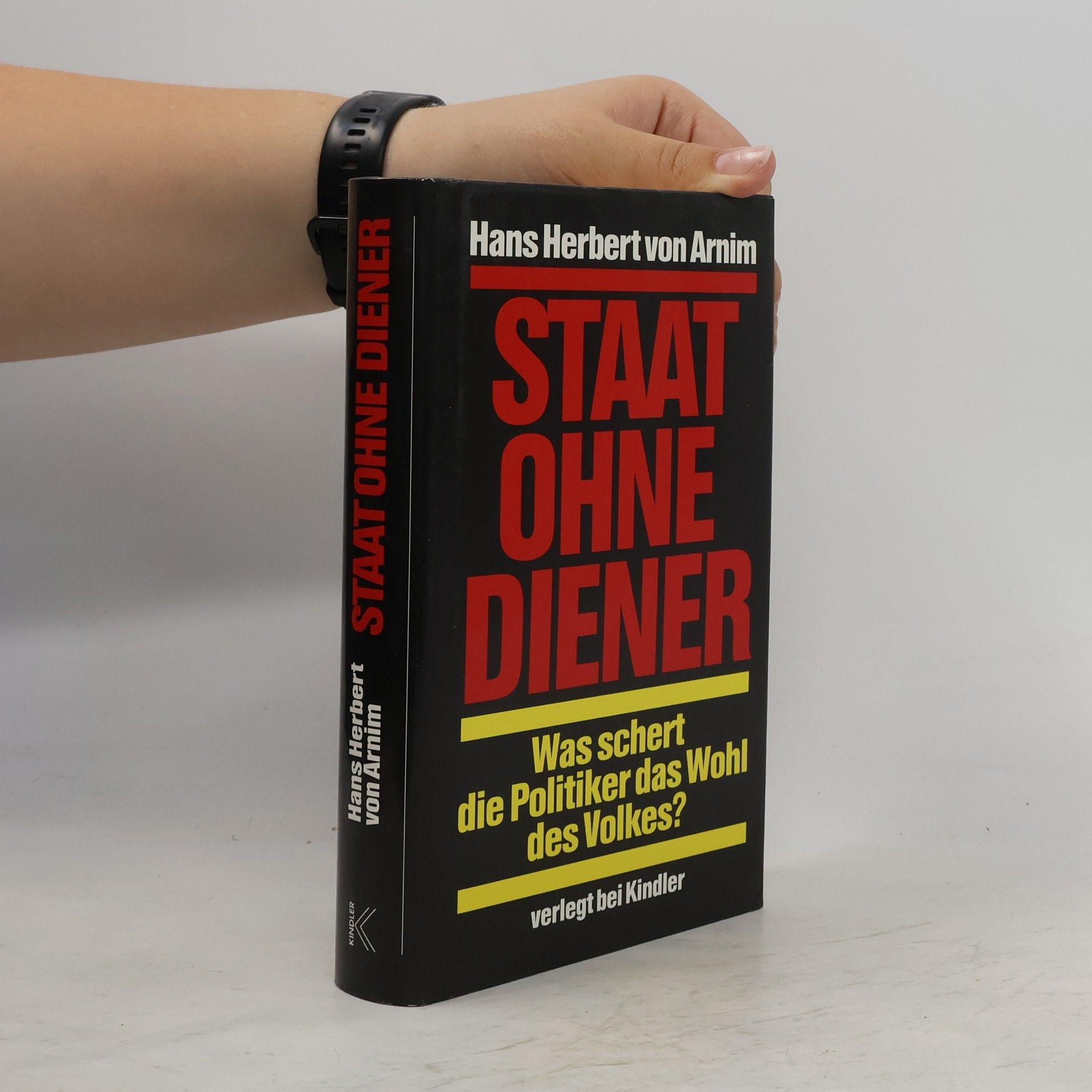 Hans Herbert von Arnim Staat ohne Diener