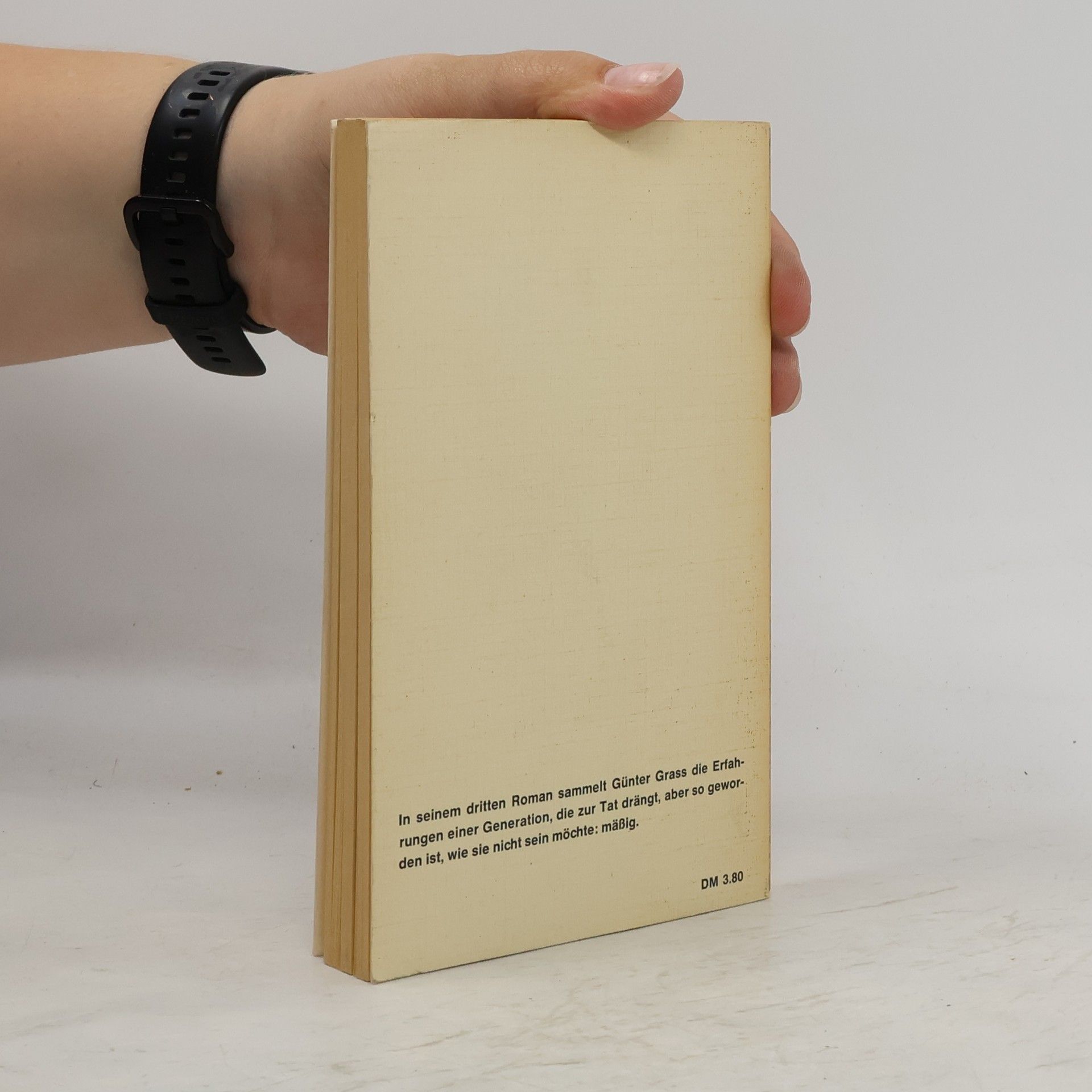 Günter Grass Örtlich betäubt