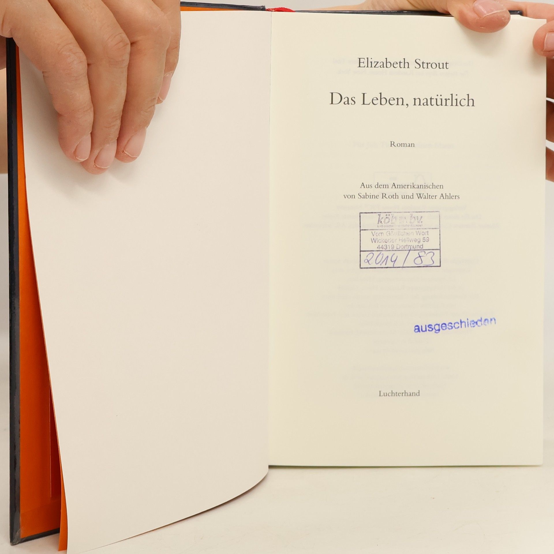 Elizabeth Strout Das Leben, natürlich