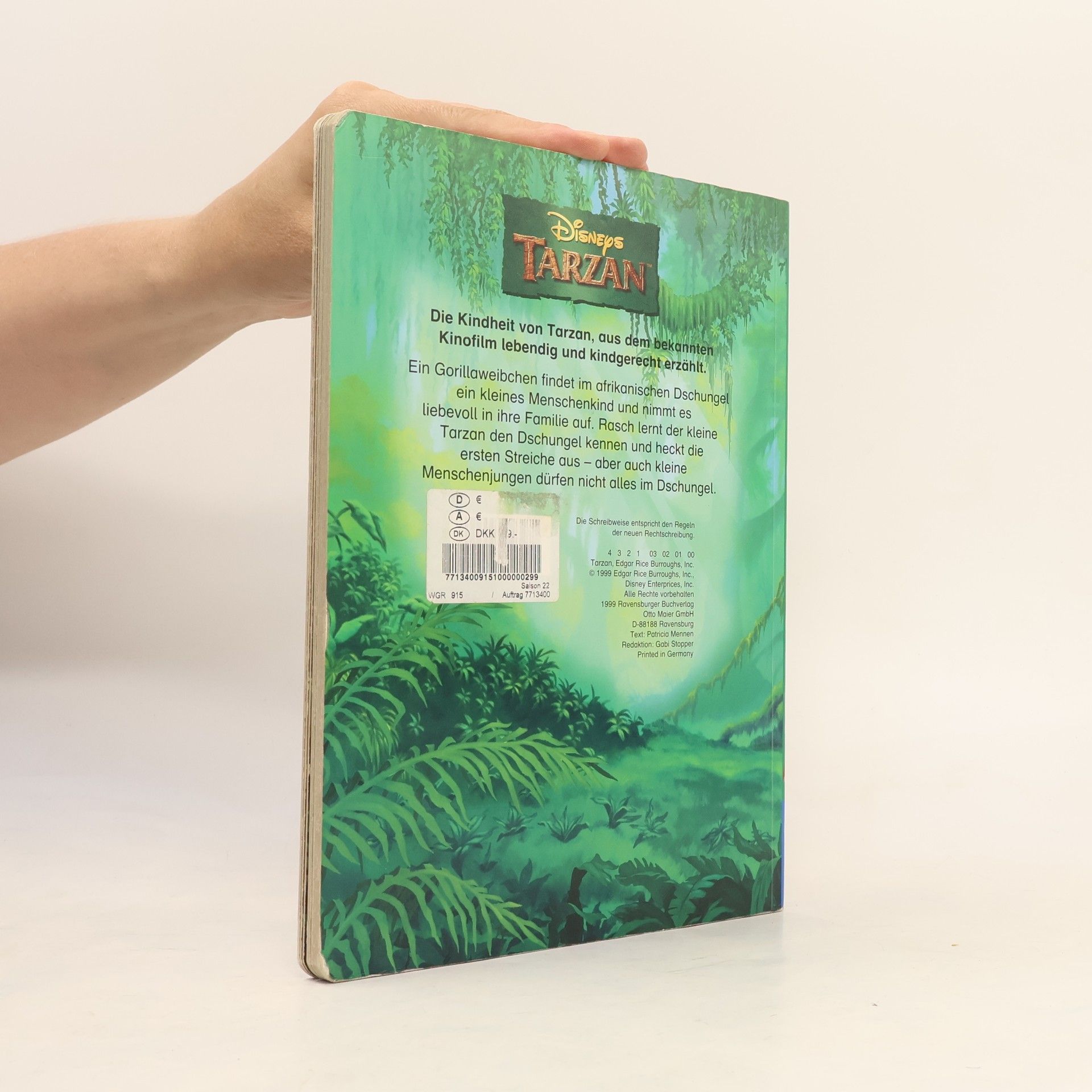 Edgar Rice Burroughs Disneys Tarzan