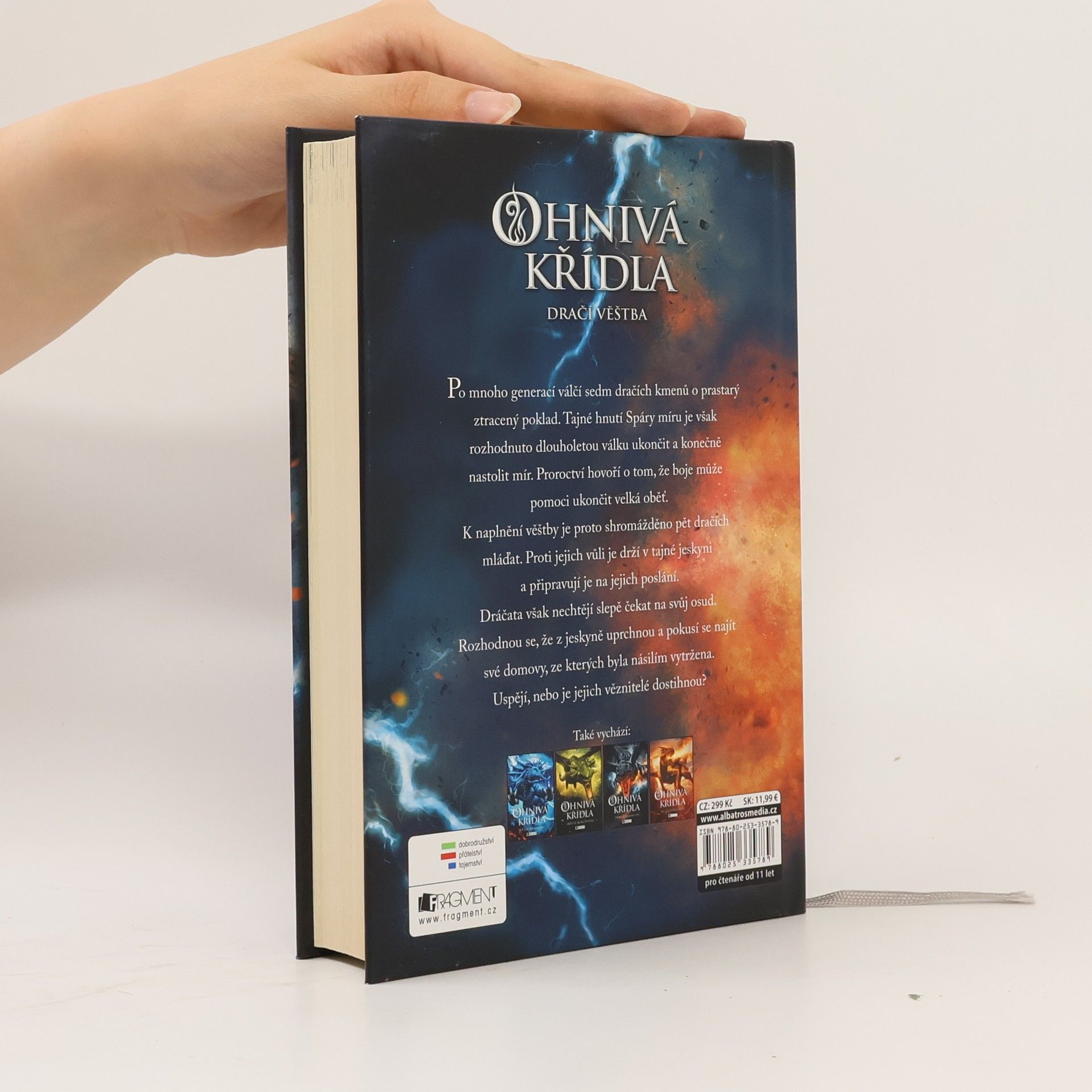 Tui Sutherland Ohnivá křídla. Dračí věštba