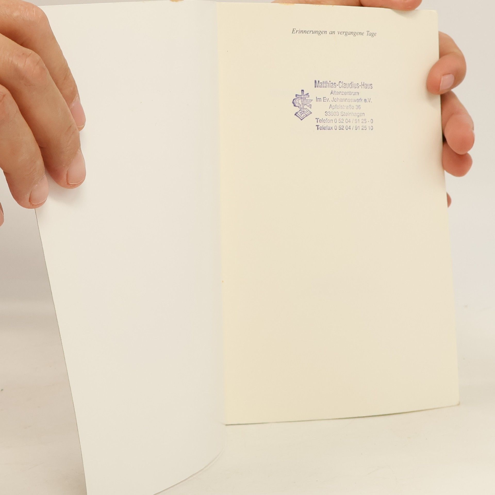 Autorenkollektiv Erinnerungen an vergangene Tage 1