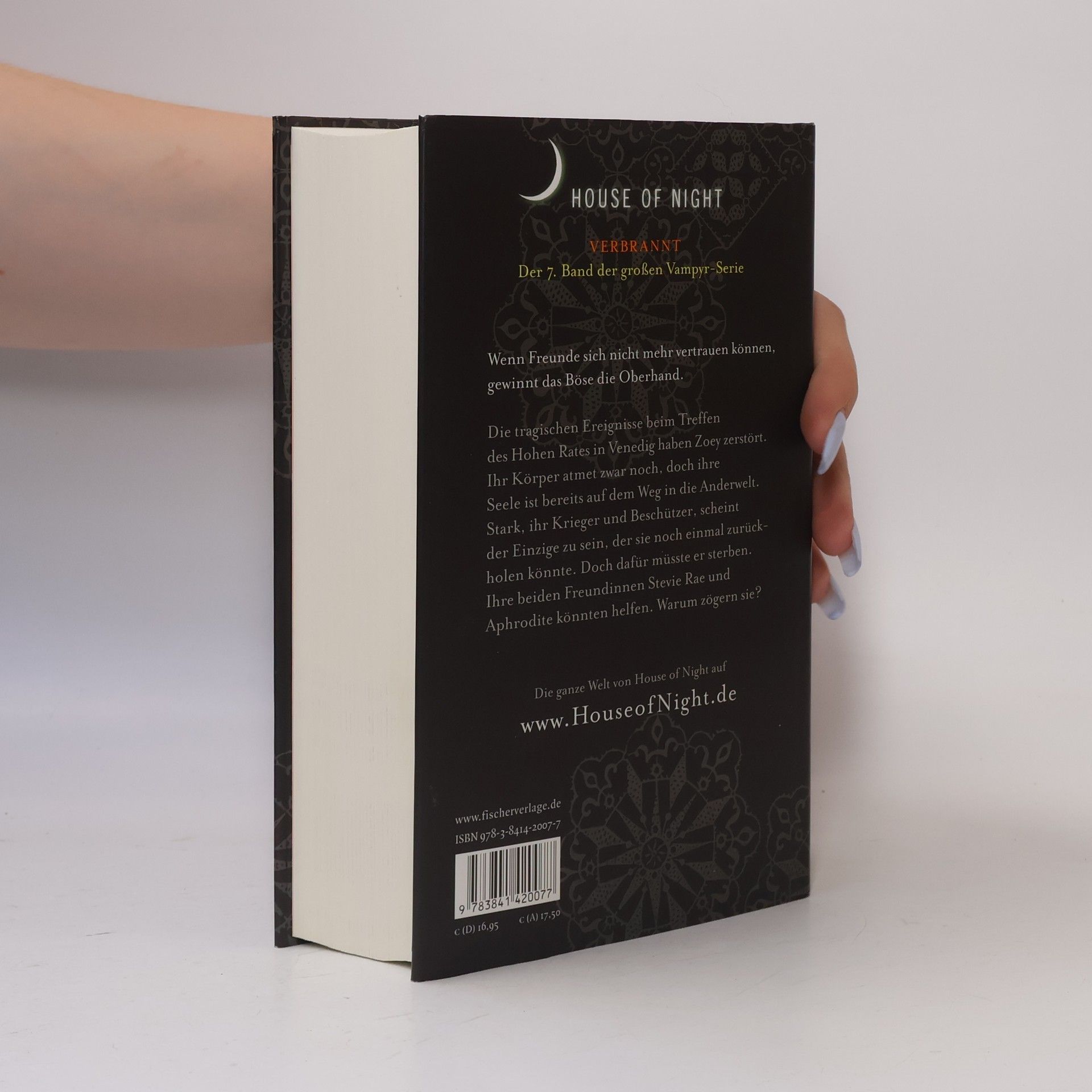 Phyllis Christine Cast House of Night 7. Verbrannt