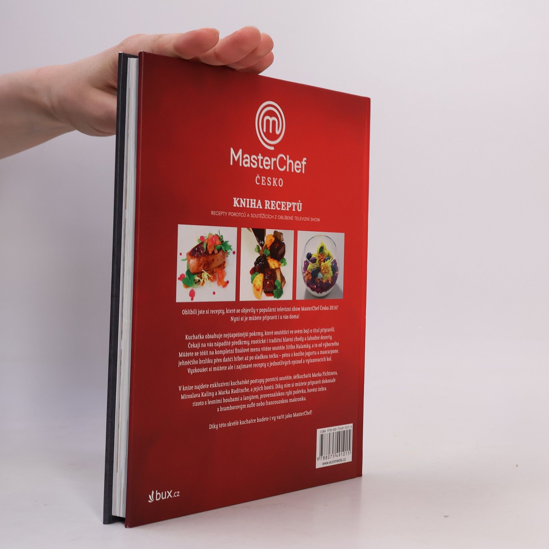Autorenkollektiv MasterChef Česko. Kniha receptů