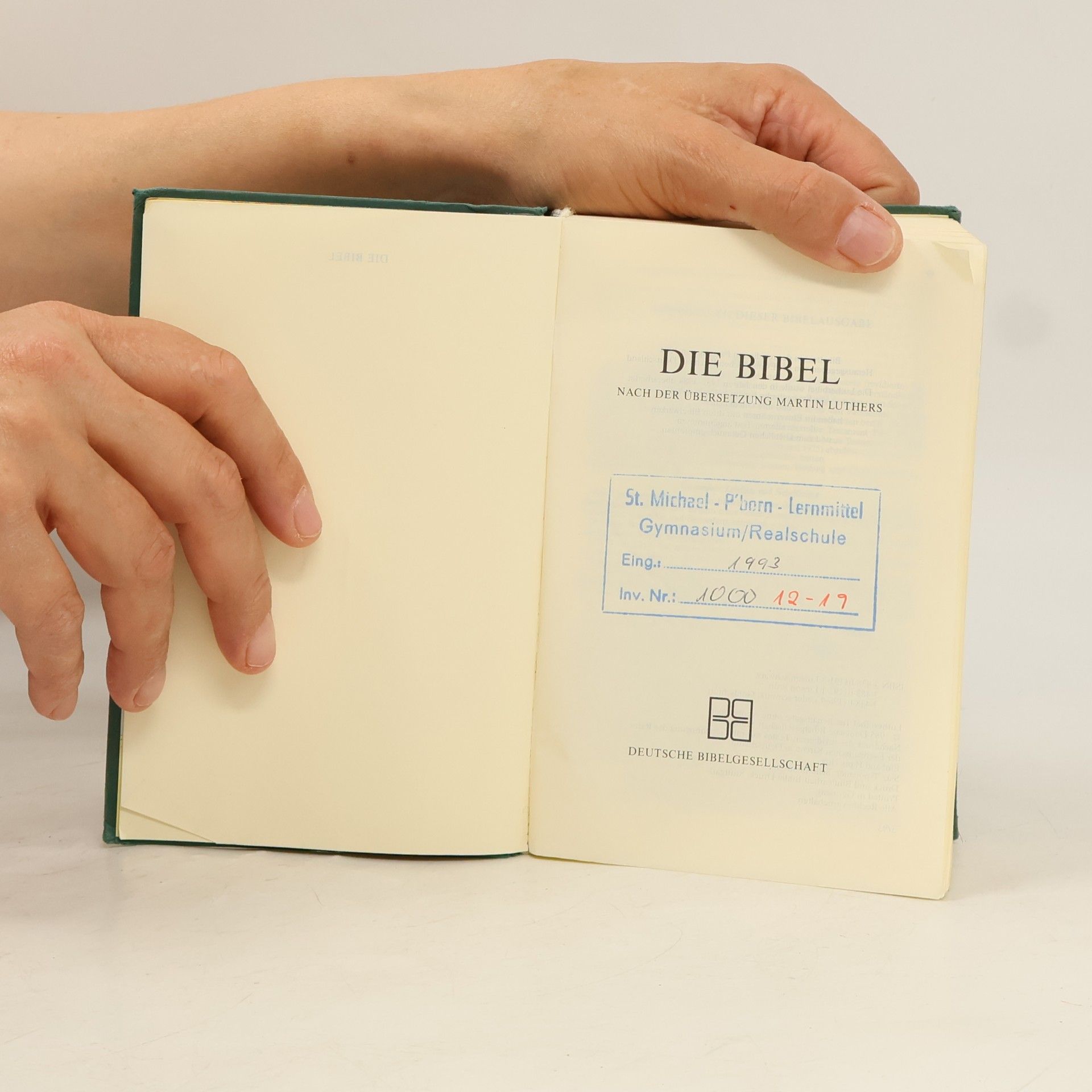 Martin Luther Die Bibel