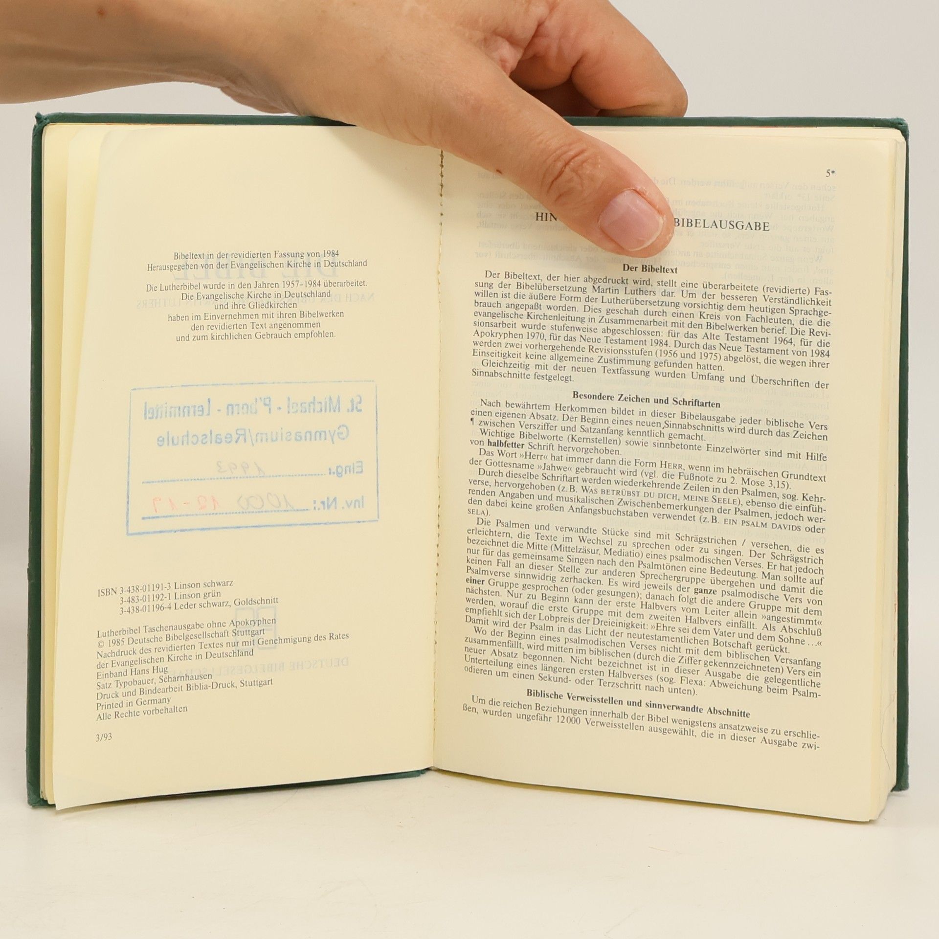 Martin Luther Die Bibel