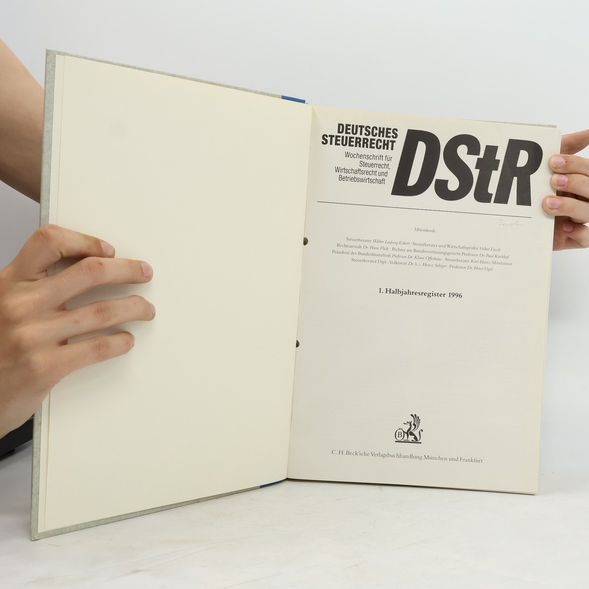 Autores varios Deutsches Steuerrecht