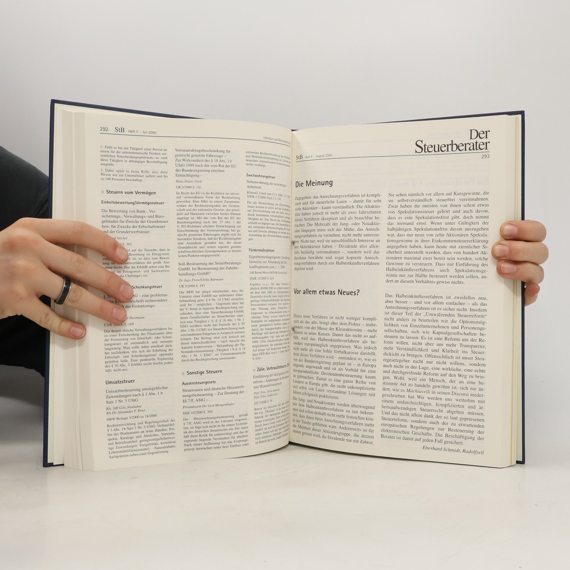 Kolektiv autorů Der Steuerberater