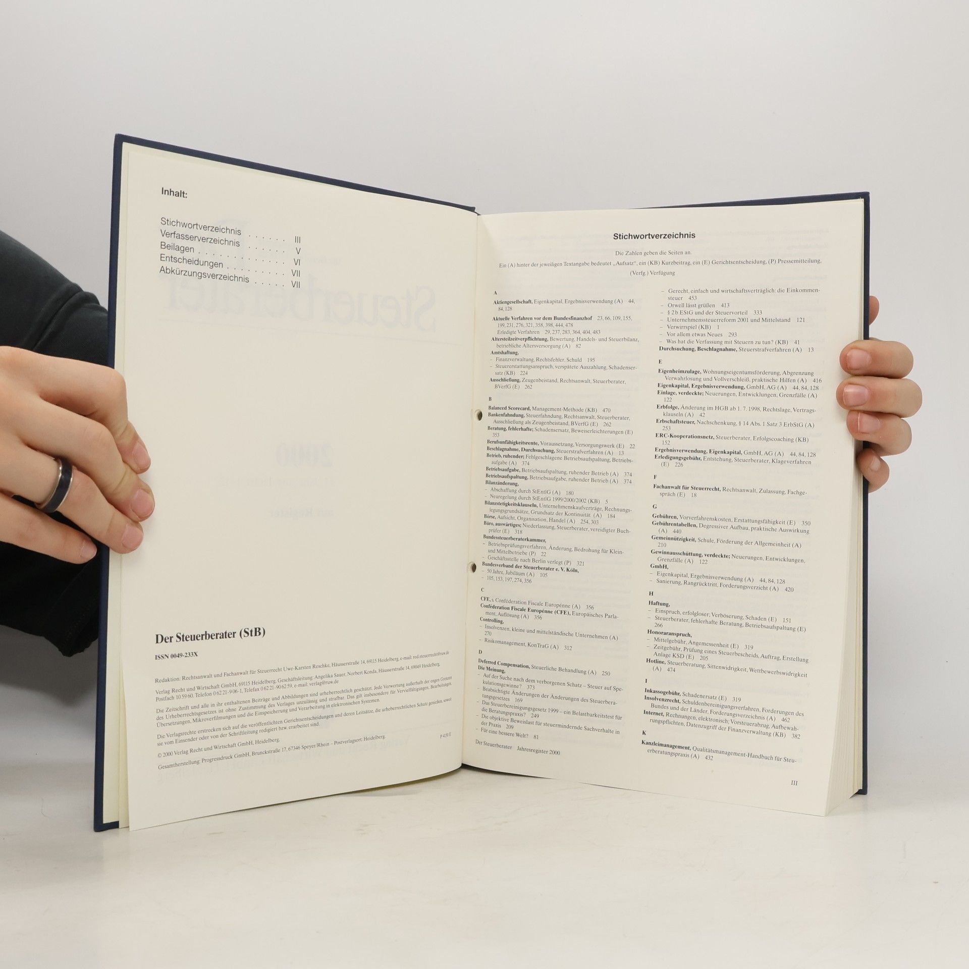 Kolektiv autorů Der Steuerberater