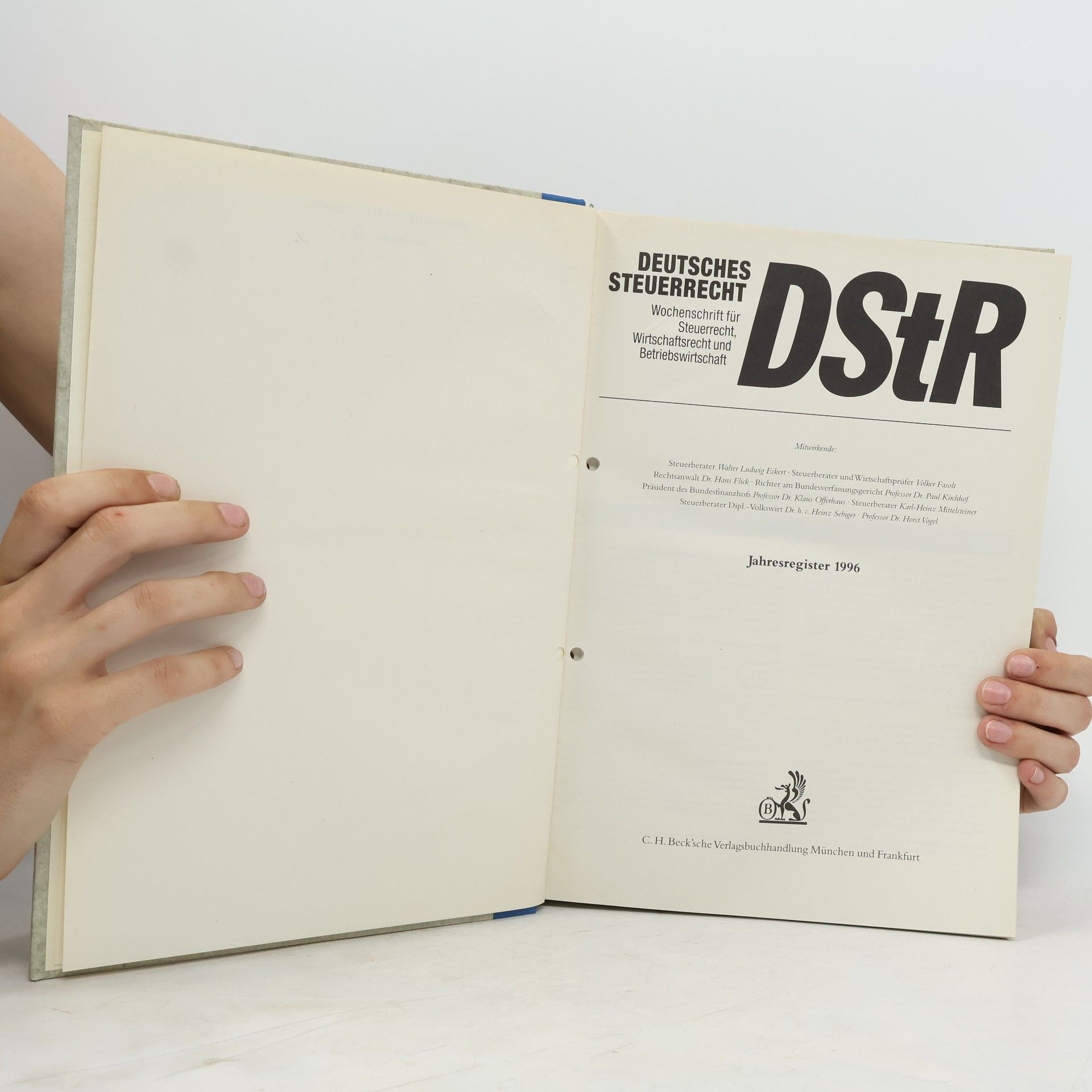 Autores varios Deutsches Steuerrecht