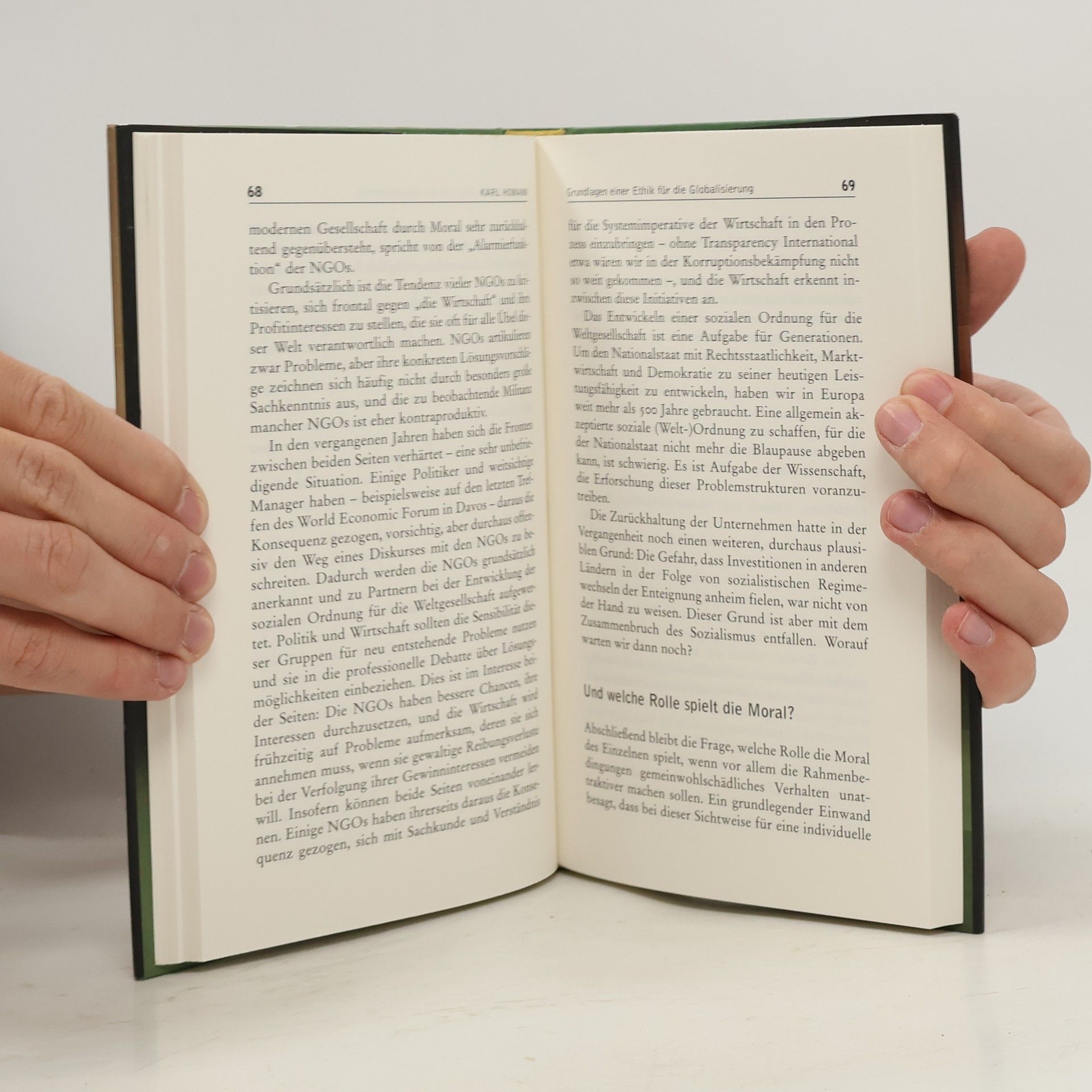 Heinrich von Pierer Zwischen Profit und Moral