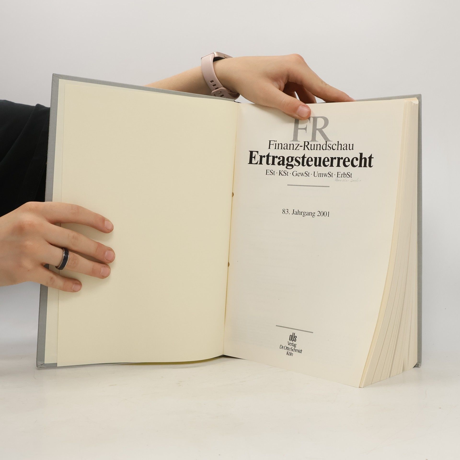 AA.VV. Finanz-Rundschau 2001