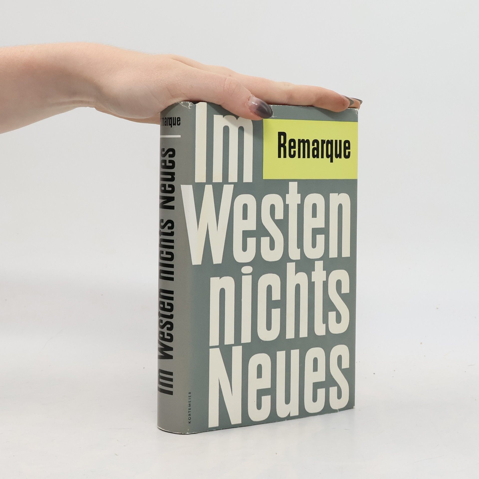 Erich Maria Remarque Im Westen nichts Neues