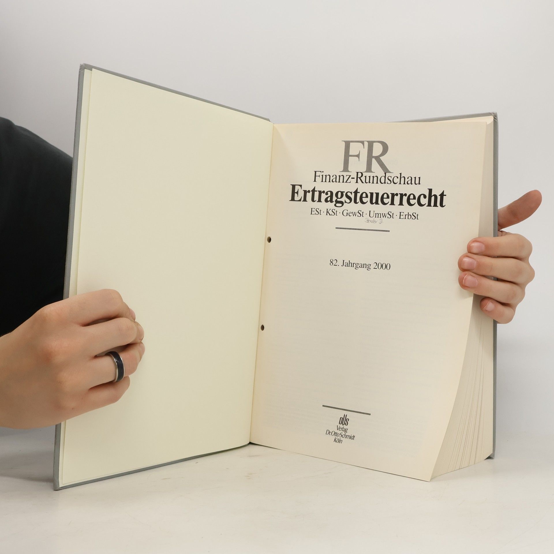 AA.VV. Finanz-Rundschau 2000