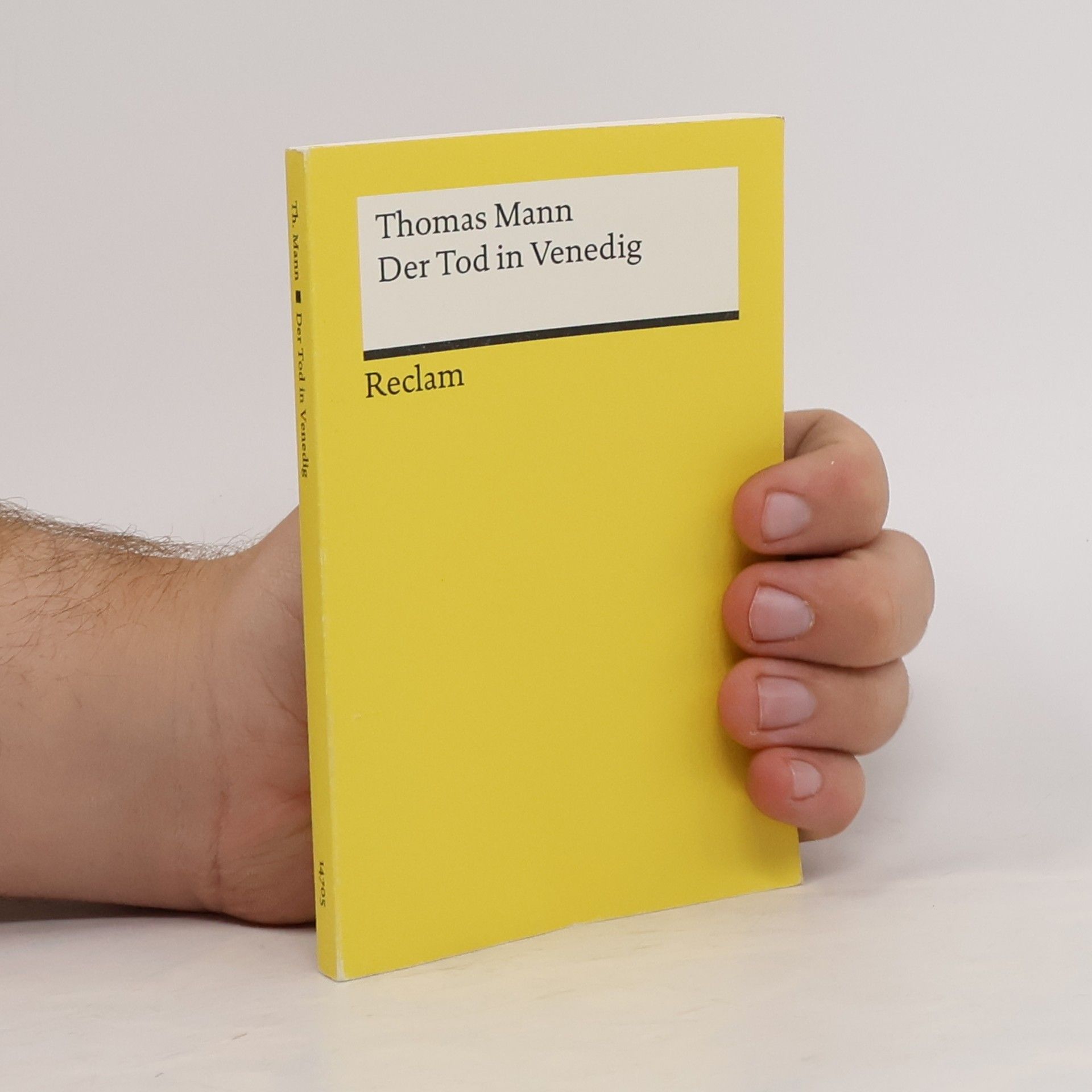 Thomas Mann Reclams Universal-Bibliothek: Der Tod in Venedig