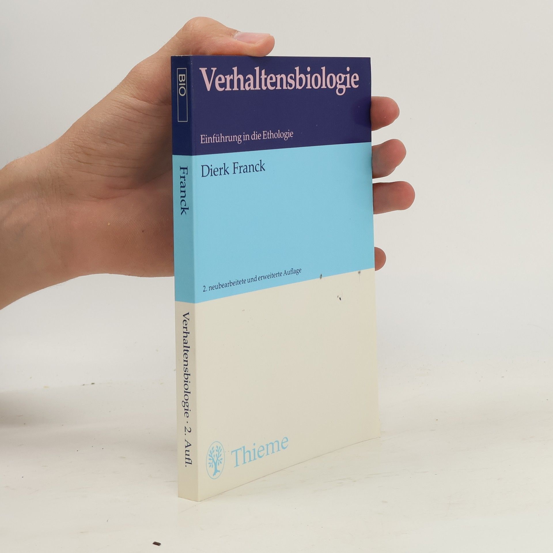Dierk Franck Verhaltensbiologie