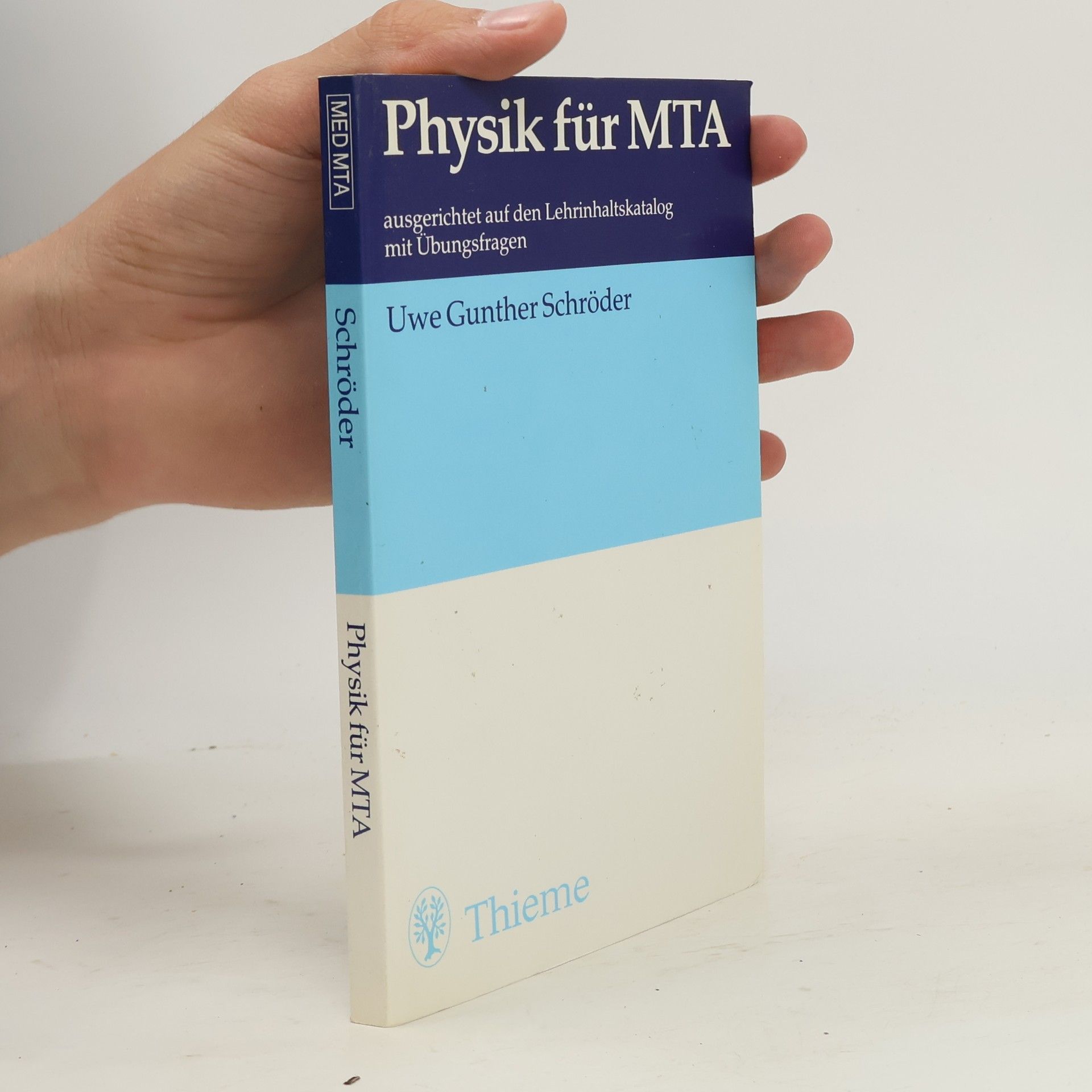 Uwe Gunther Schro der Physik für MTA