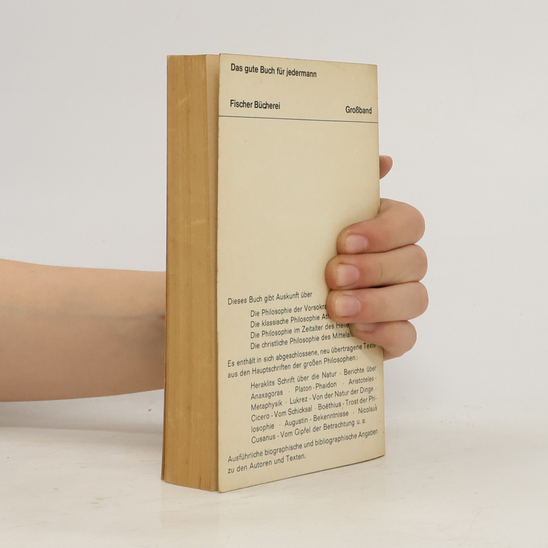 Hans-Georg Gadamer Philosophisches Lesebuch 1