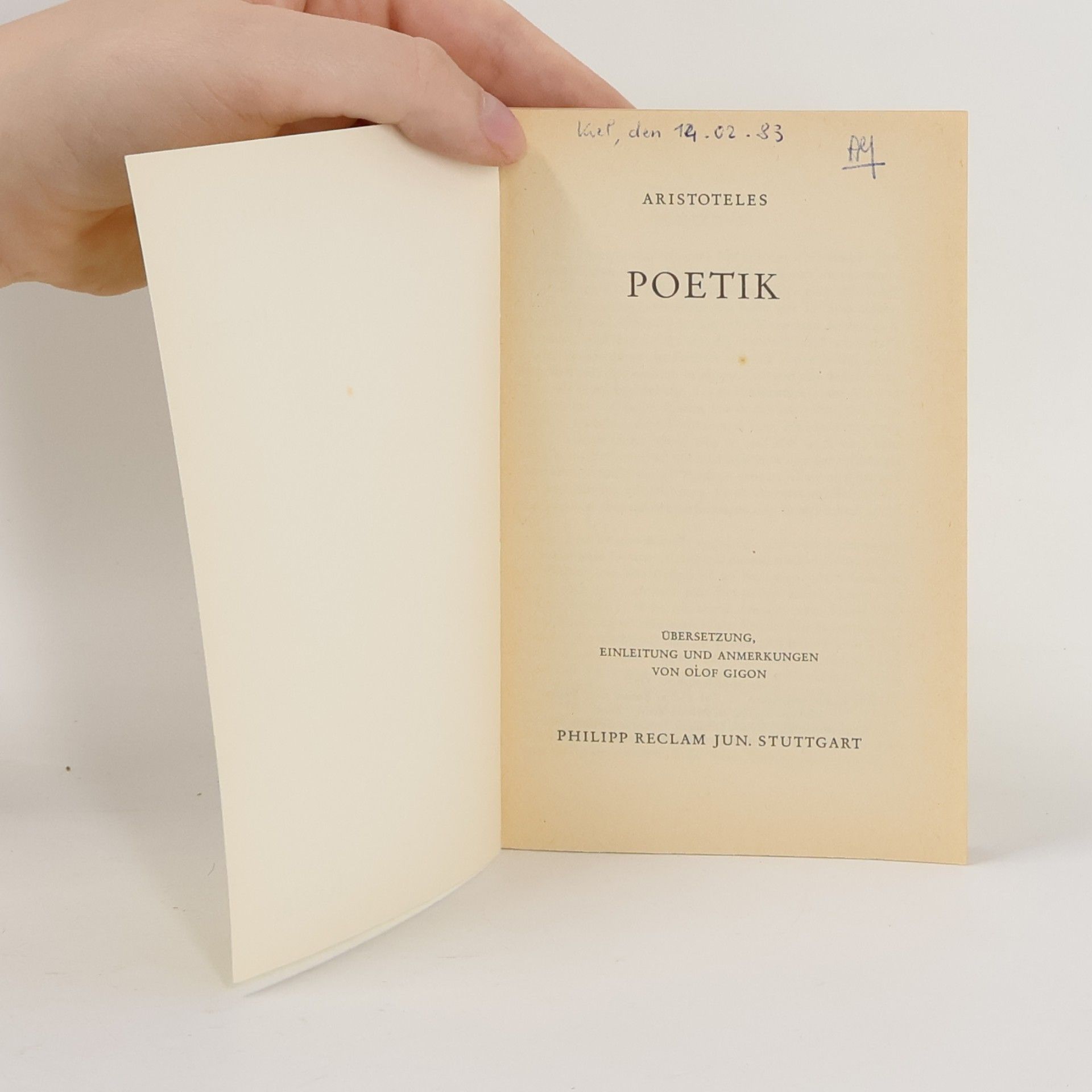 Aristotelés Poetik