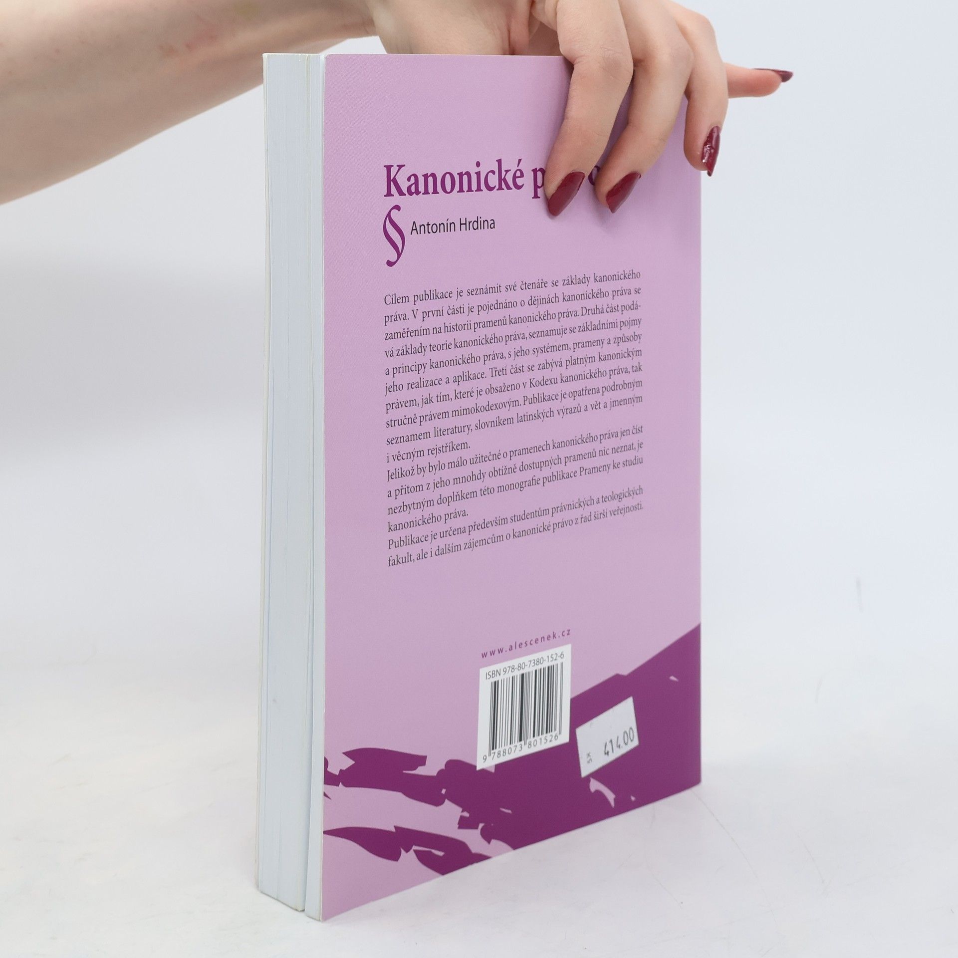 Ignác Antonín Hrdina Kanonické právo: dějiny pramenů, teorie, platné právo