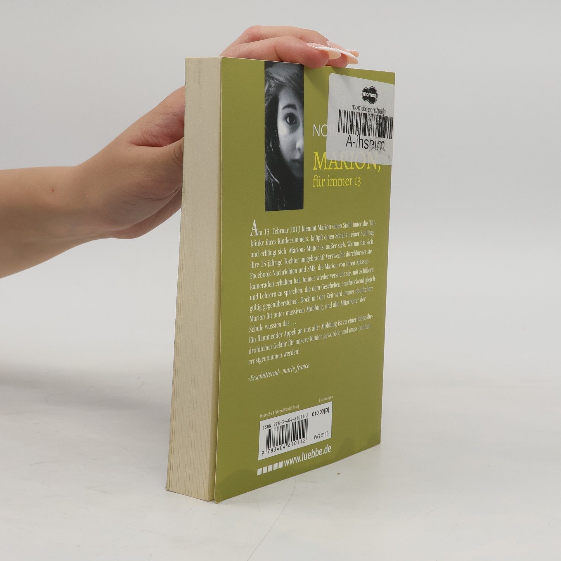 Nora Fraisse Marion, für immer 13