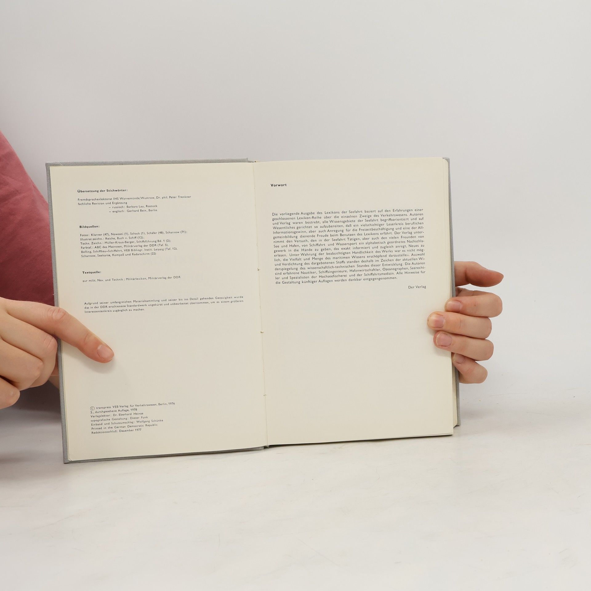 Ulrich Scharnow Lexikon der Seefahrt