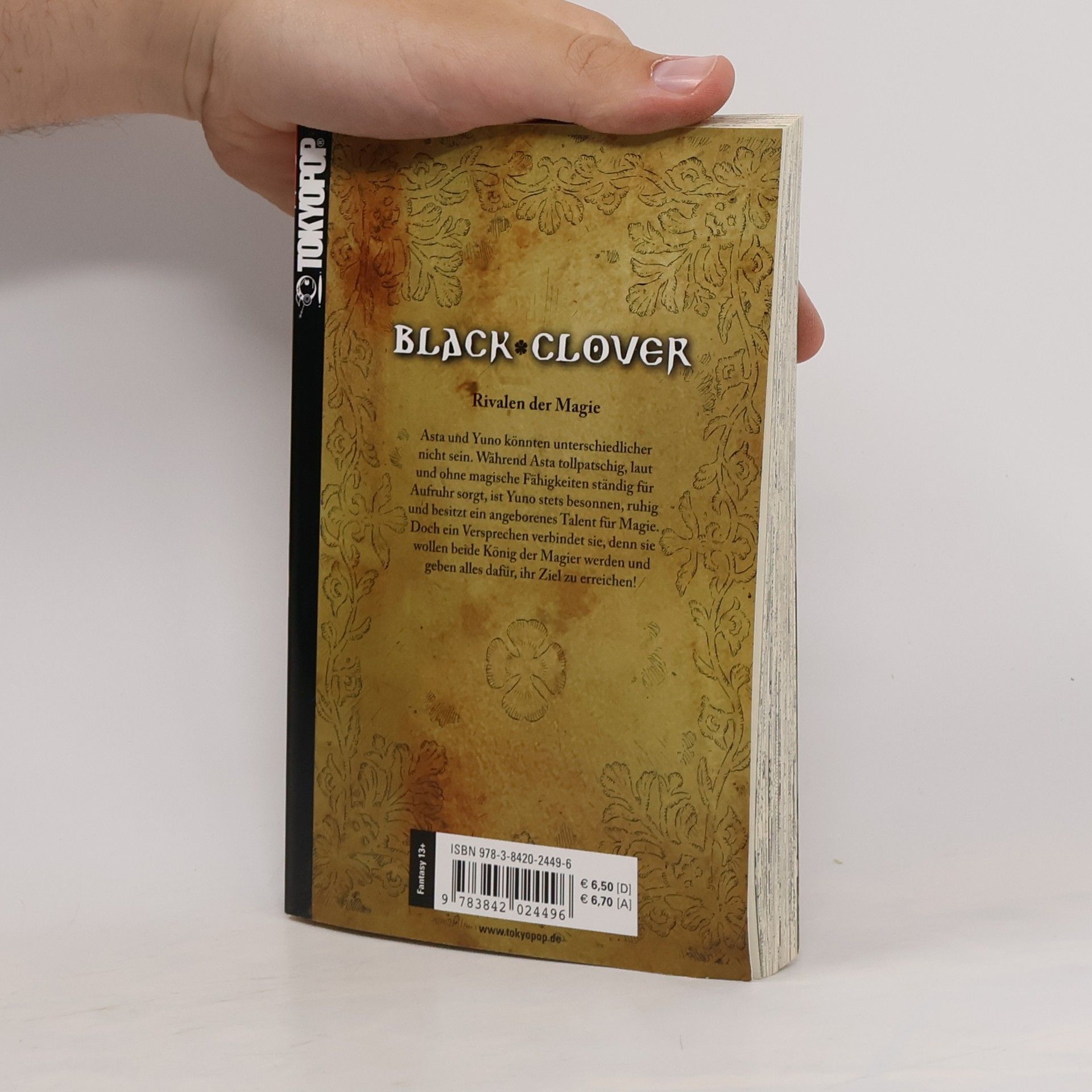 Yuki Tabata Black Clover 1