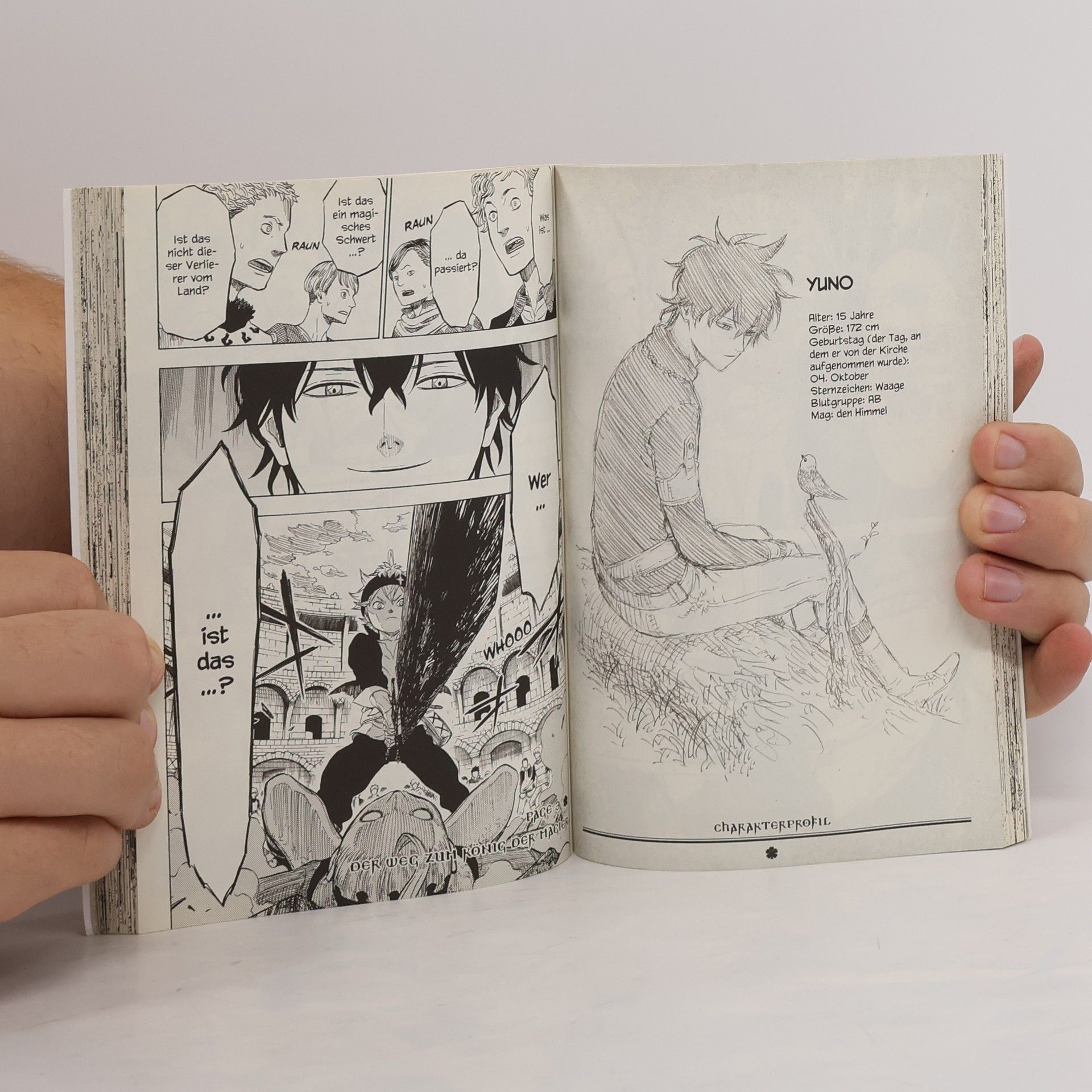 Yuki Tabata Black Clover 1