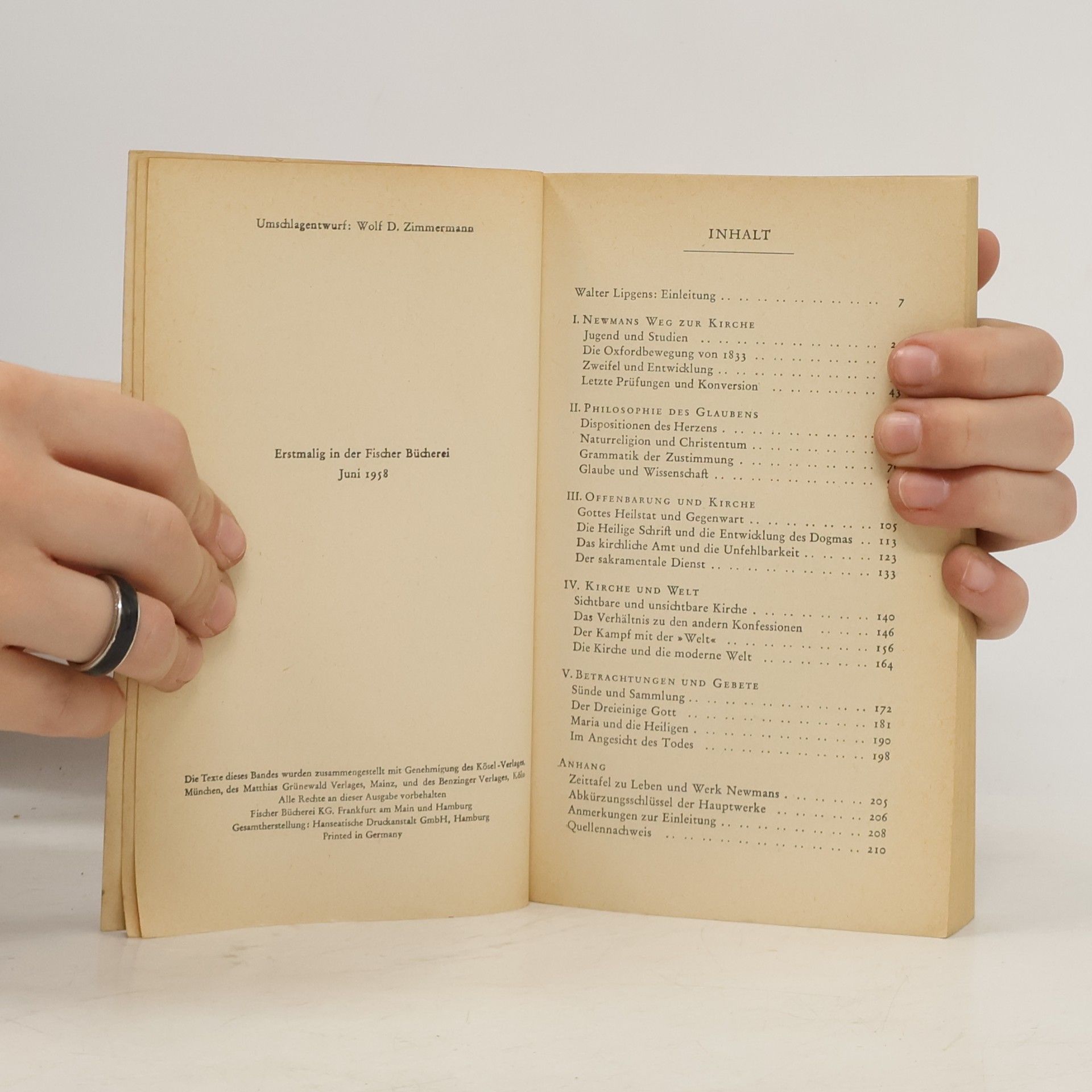 Walter Lipgens John Henry Newman
