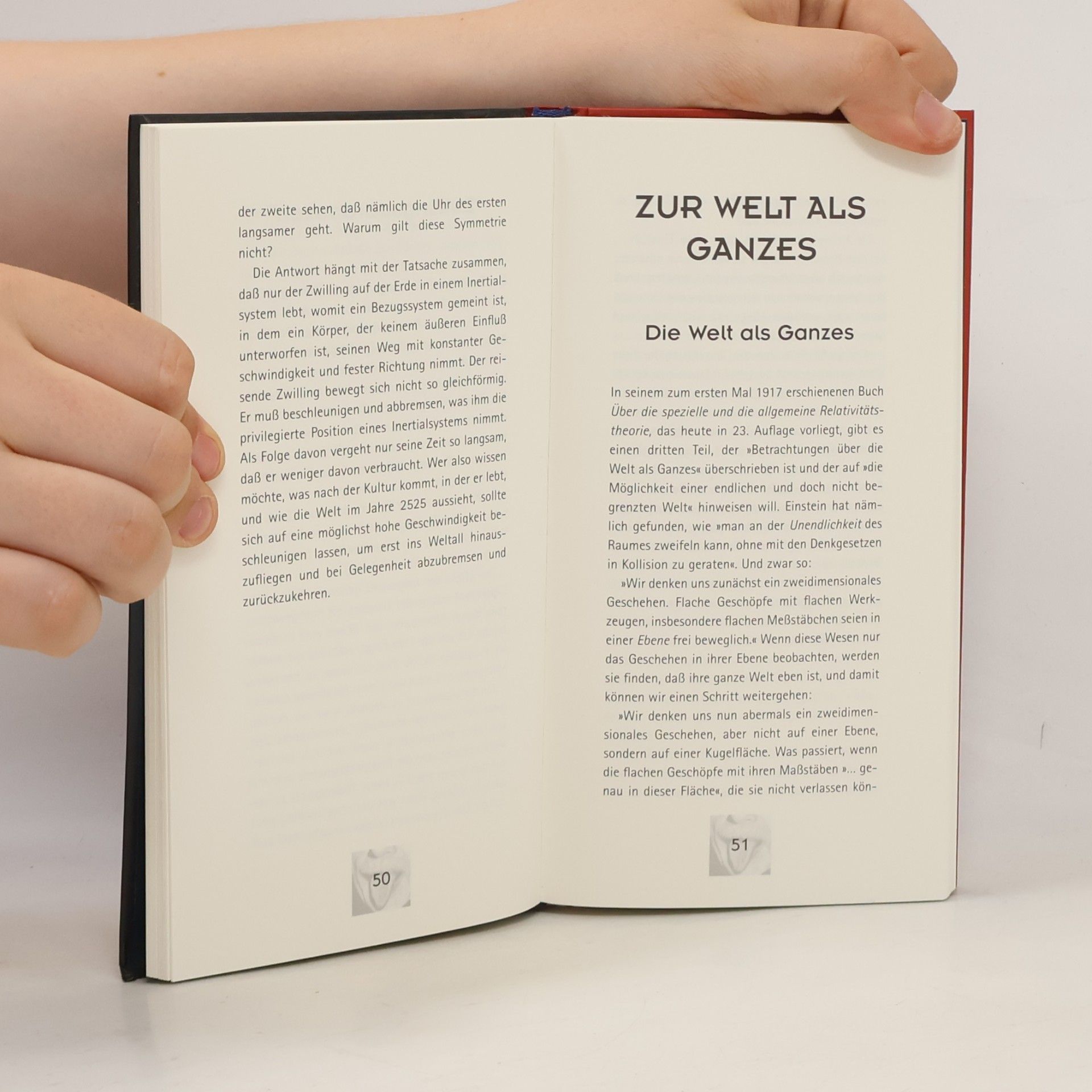Ernst Fischer Einstein für die Westentasche
