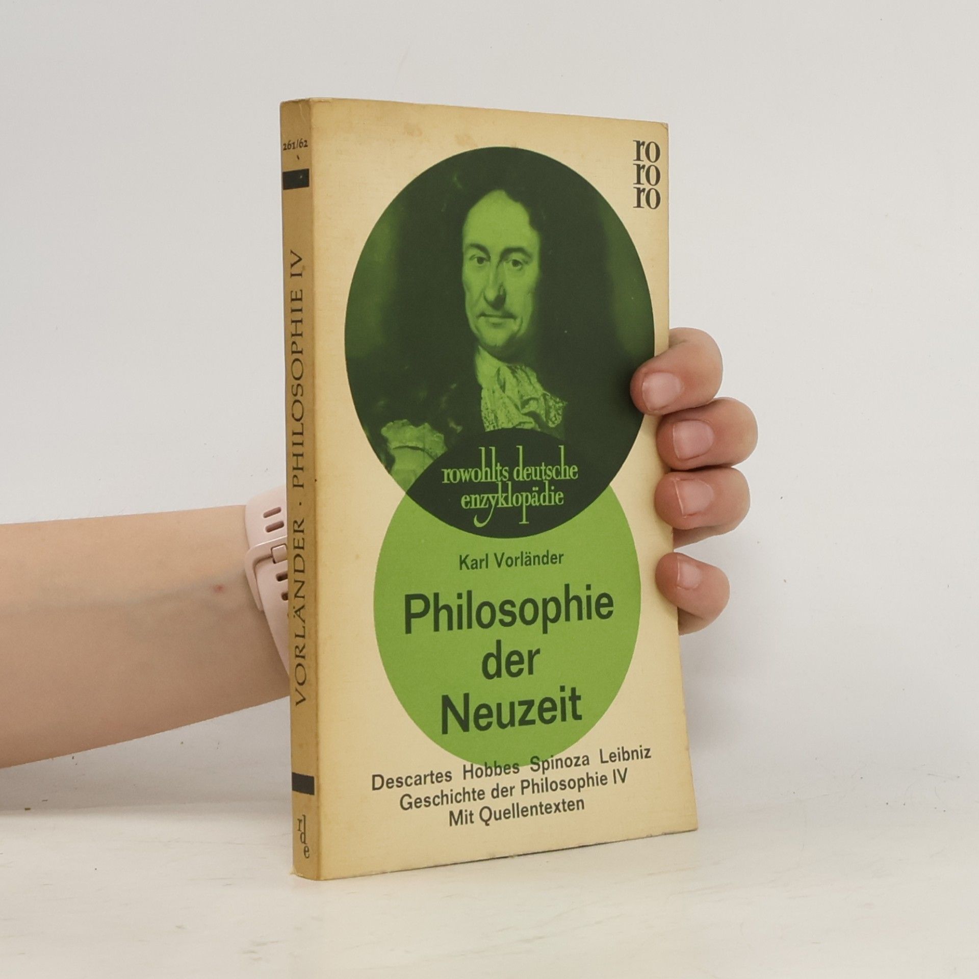 Carl Vorländer Philosophie der Neuzeit