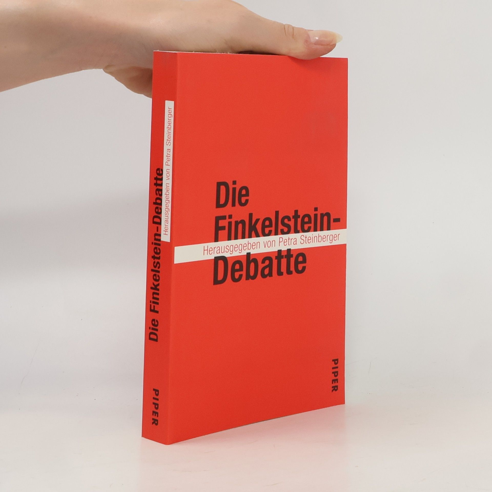 Petra Steinberger Die Finkelstein-Debatte