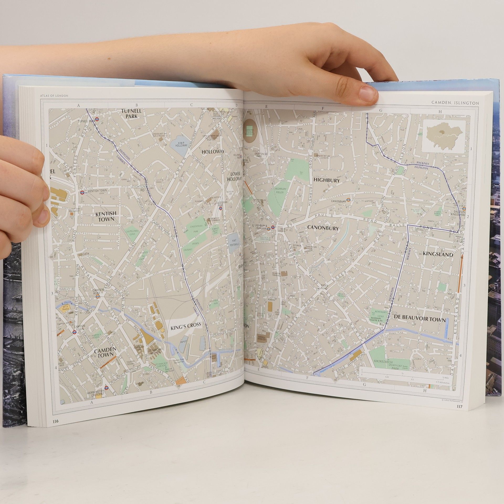 Collectif d'auteurs Atlas of London