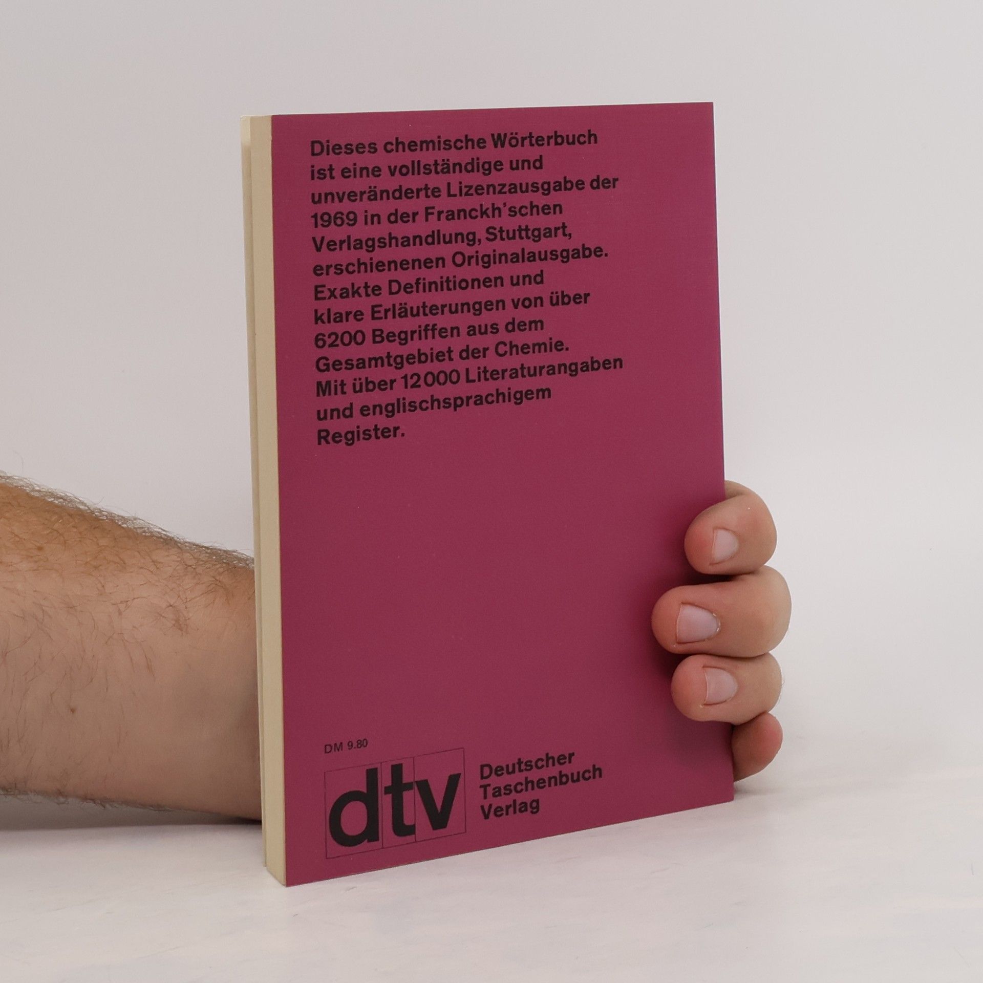 Erhard Ühlein Römpps Chemisches Wörterbuch
