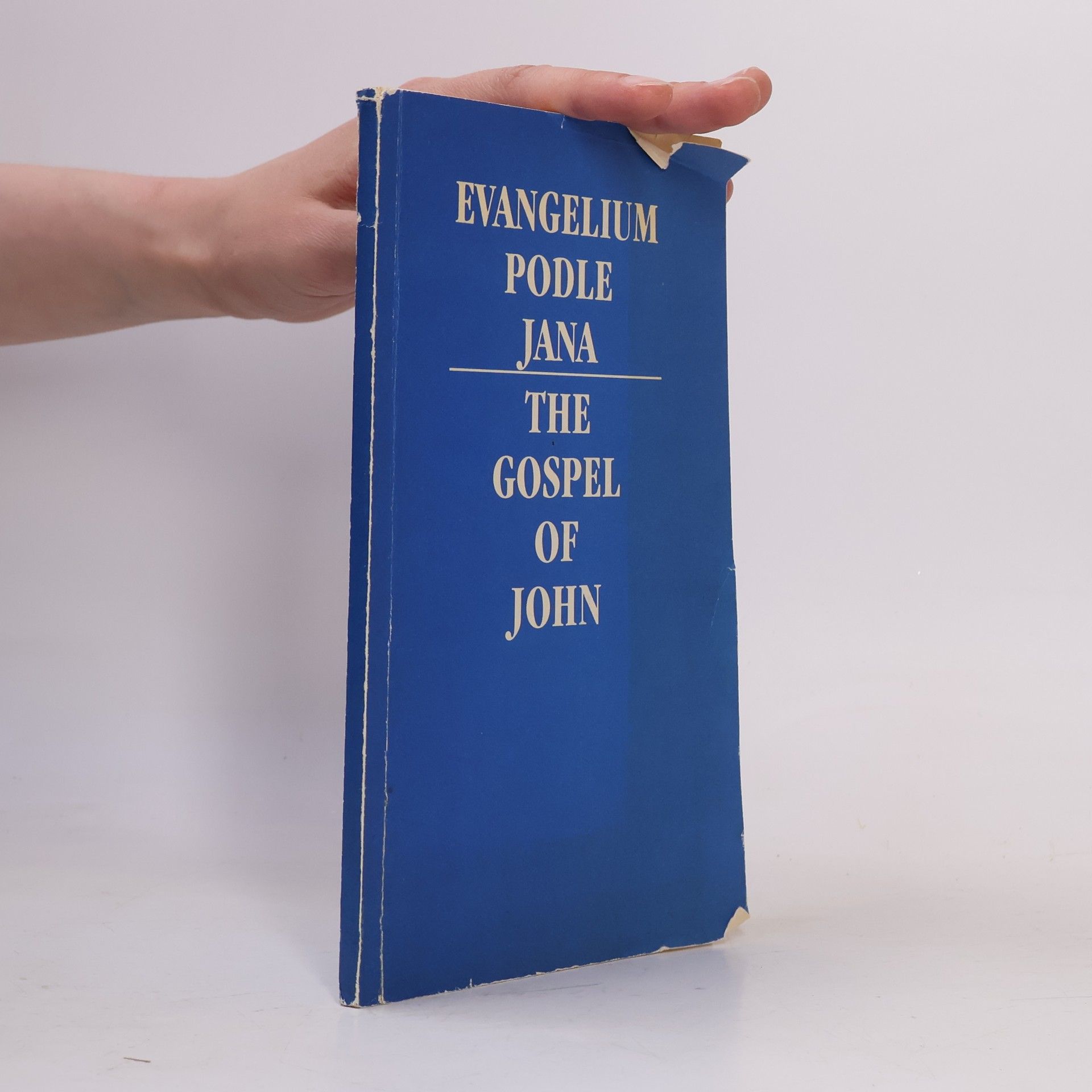Autores varios Evangelium podle Jana. The Gospel of John