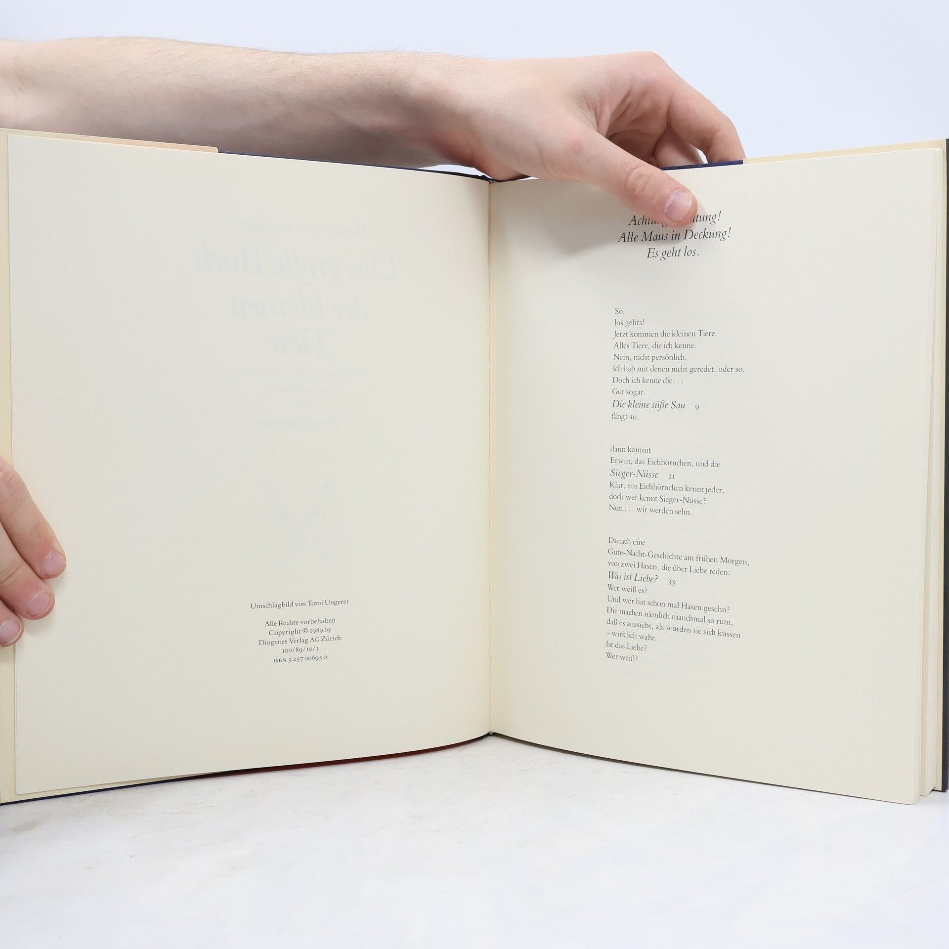 Bernhard Lassahn Das große Buch der kleinen Tiere