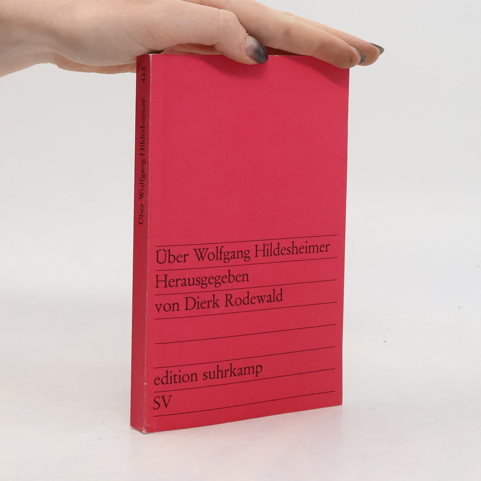 Dierk Rodewald Über Wolfgang Hildesheimer