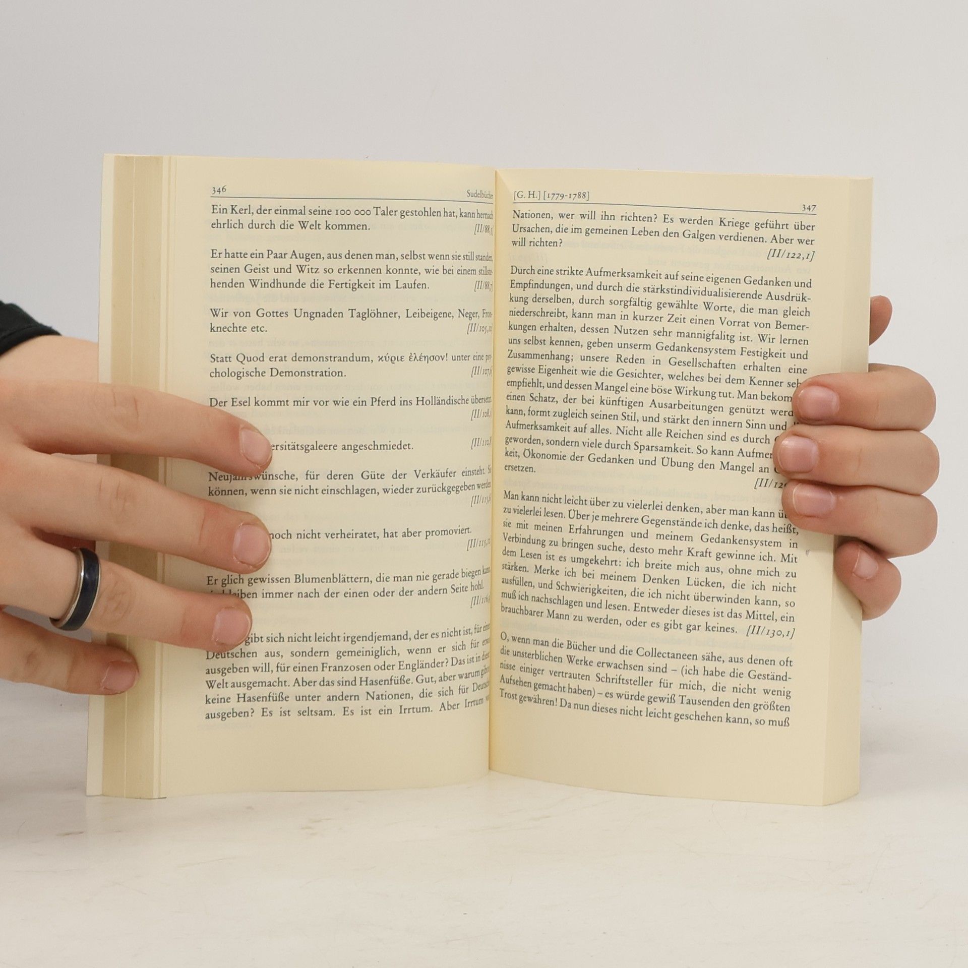 Georg Christoph Lichtenberg Sudelbücher