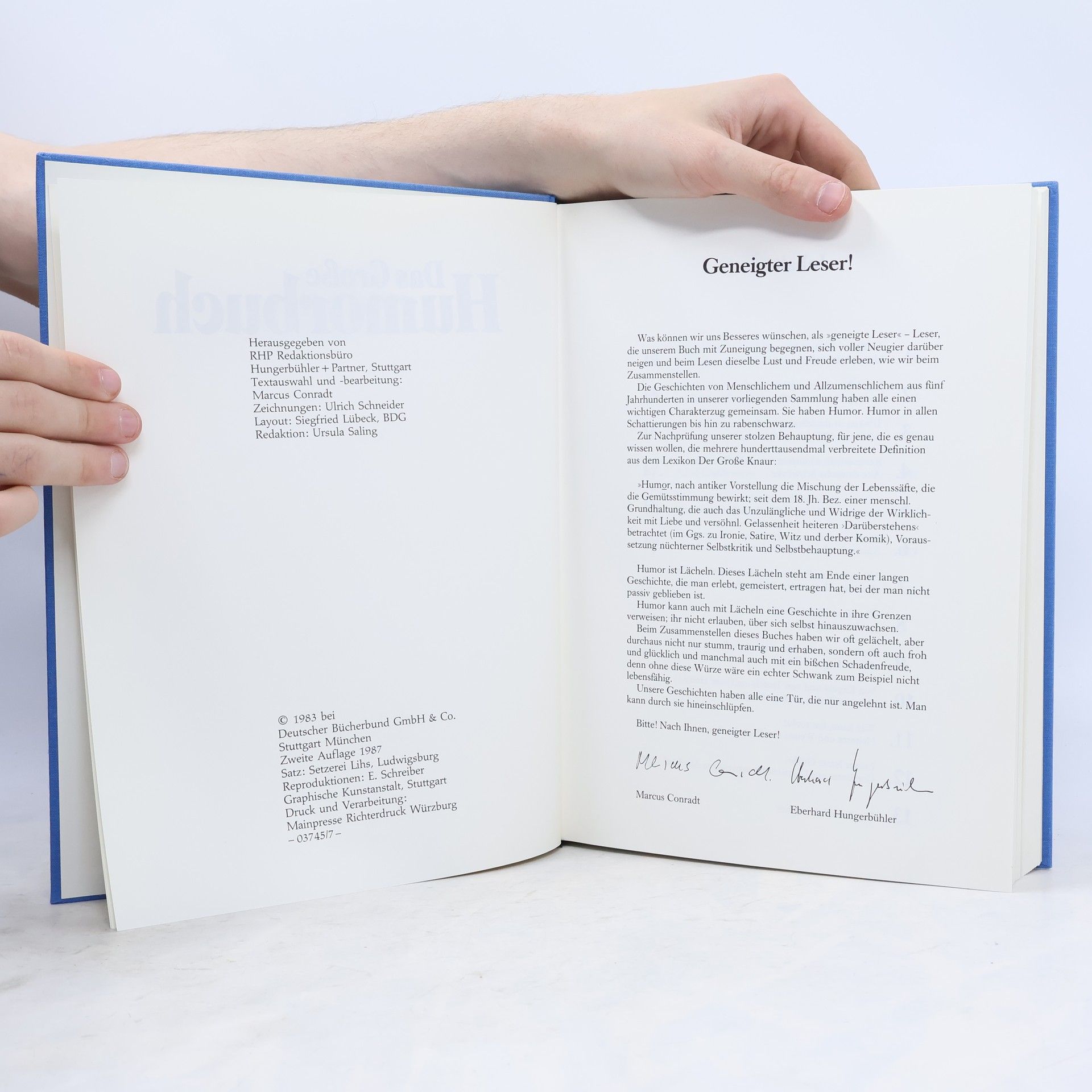 Marcus Conradt Das Große Humorbuch