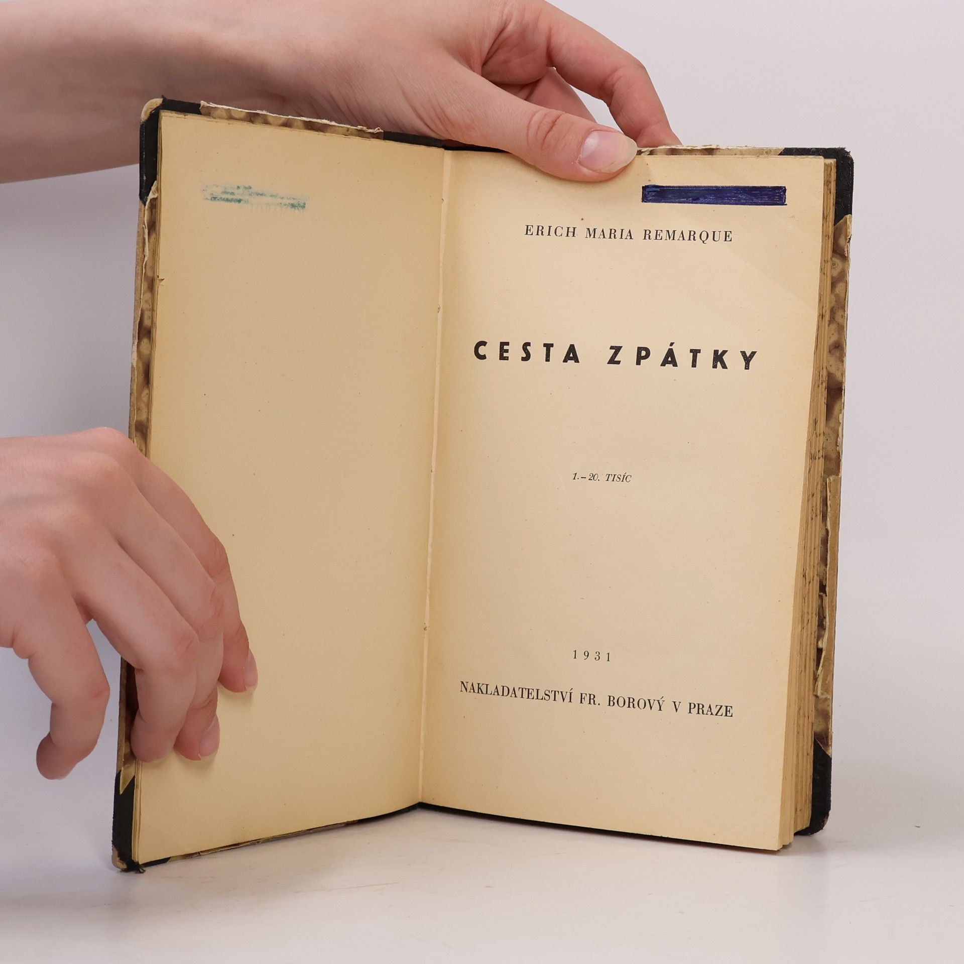 Erich Maria Remarque Cesta zpátky