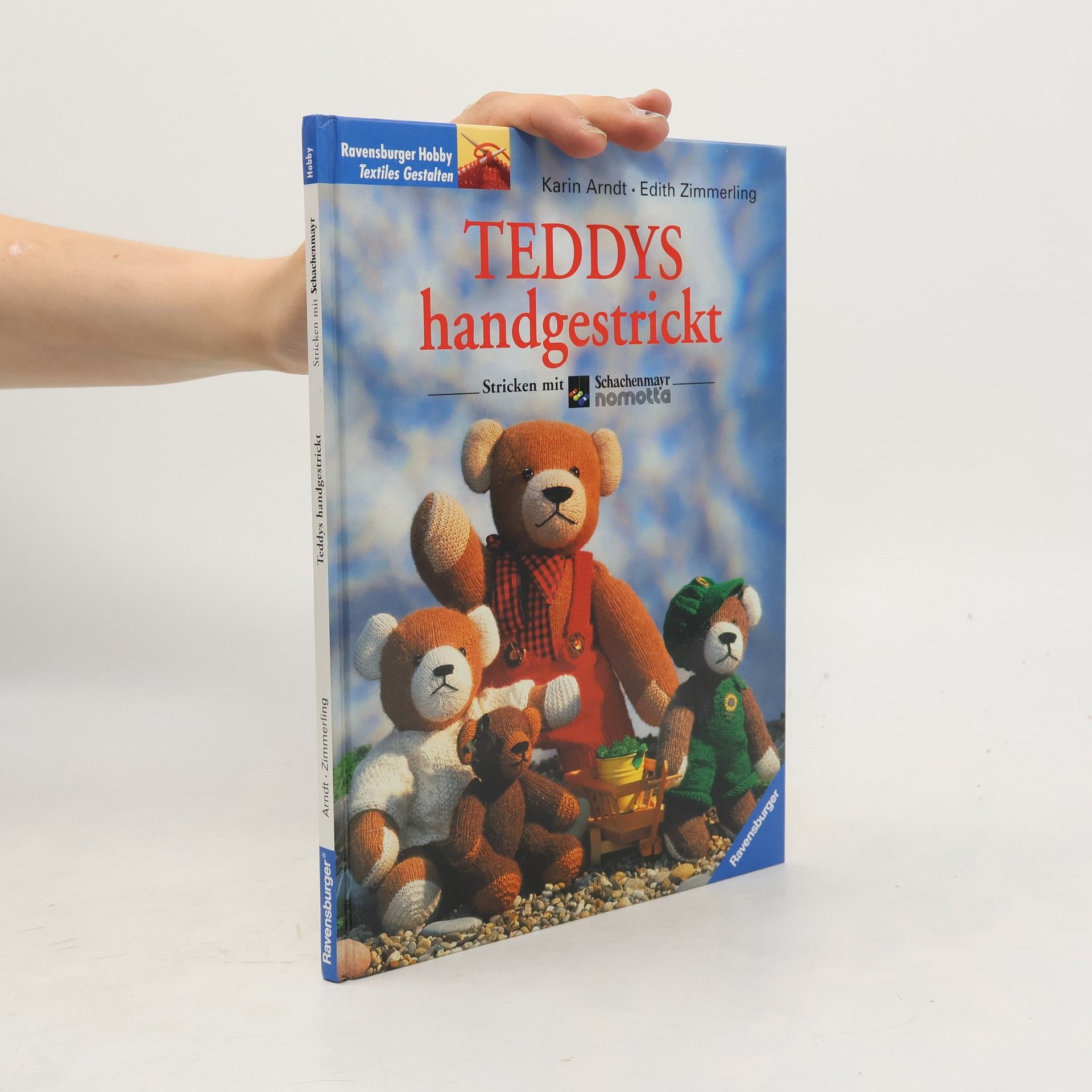 Teddys handgestrickt