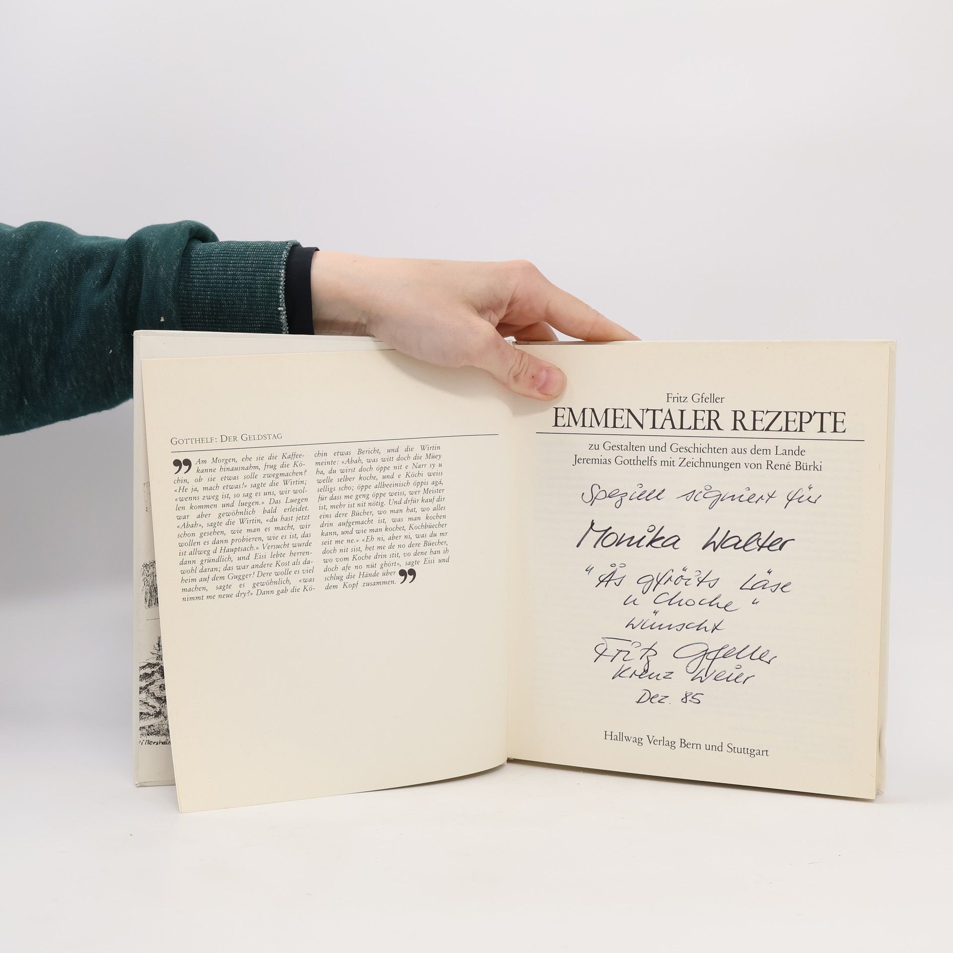 Fritz Gfeller Emmentaler Rezepte