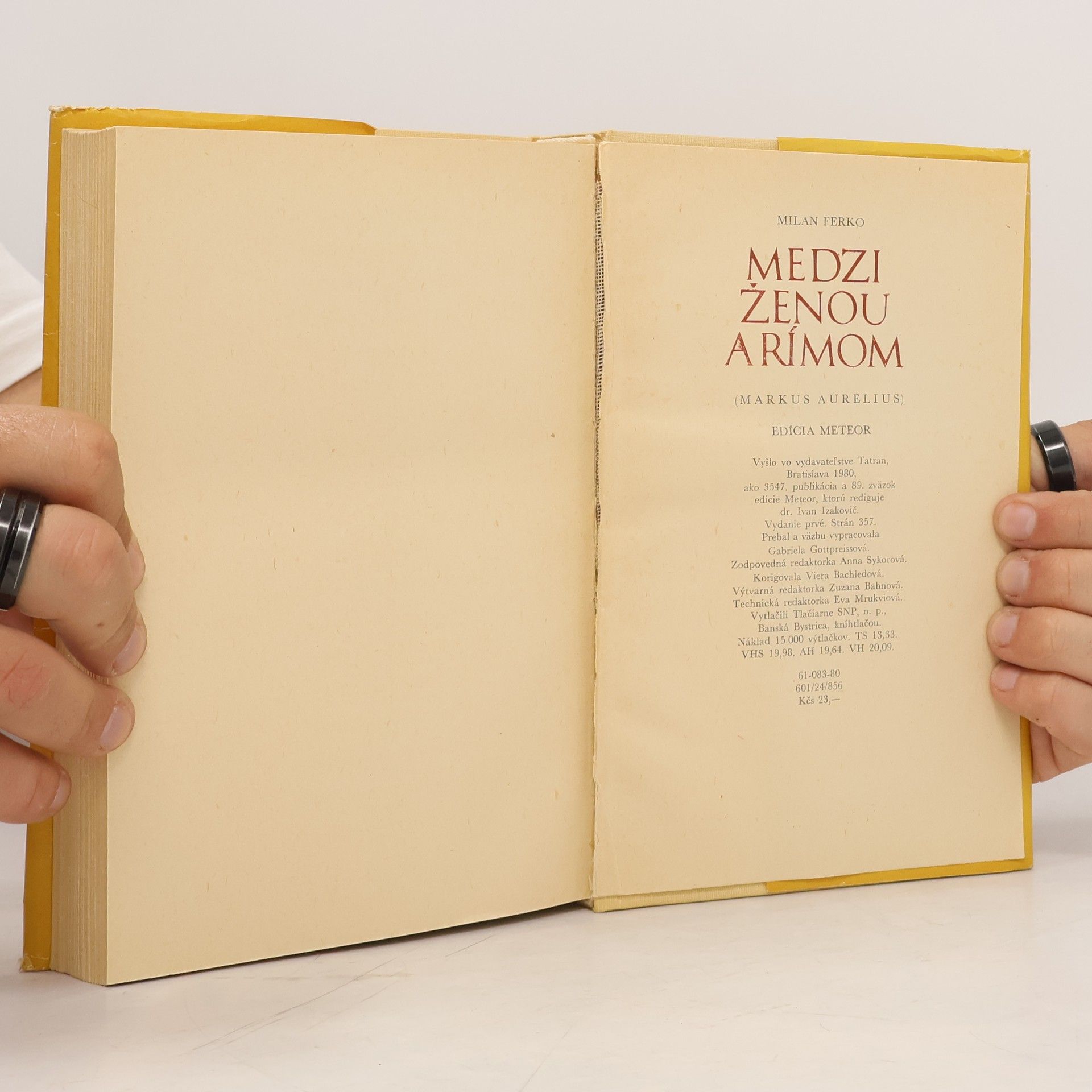 Milan Ferko Medzi ženou a Rímom