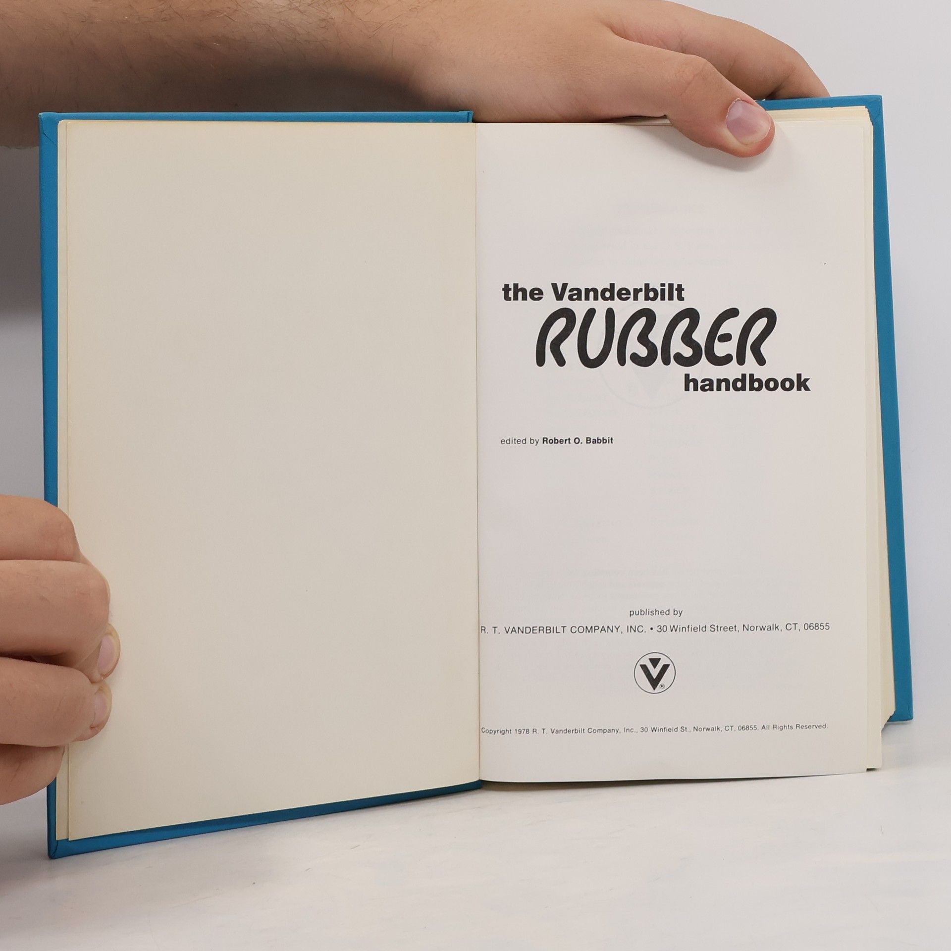 Robert O. Babbit The Vanderbilt Rubber Handbook