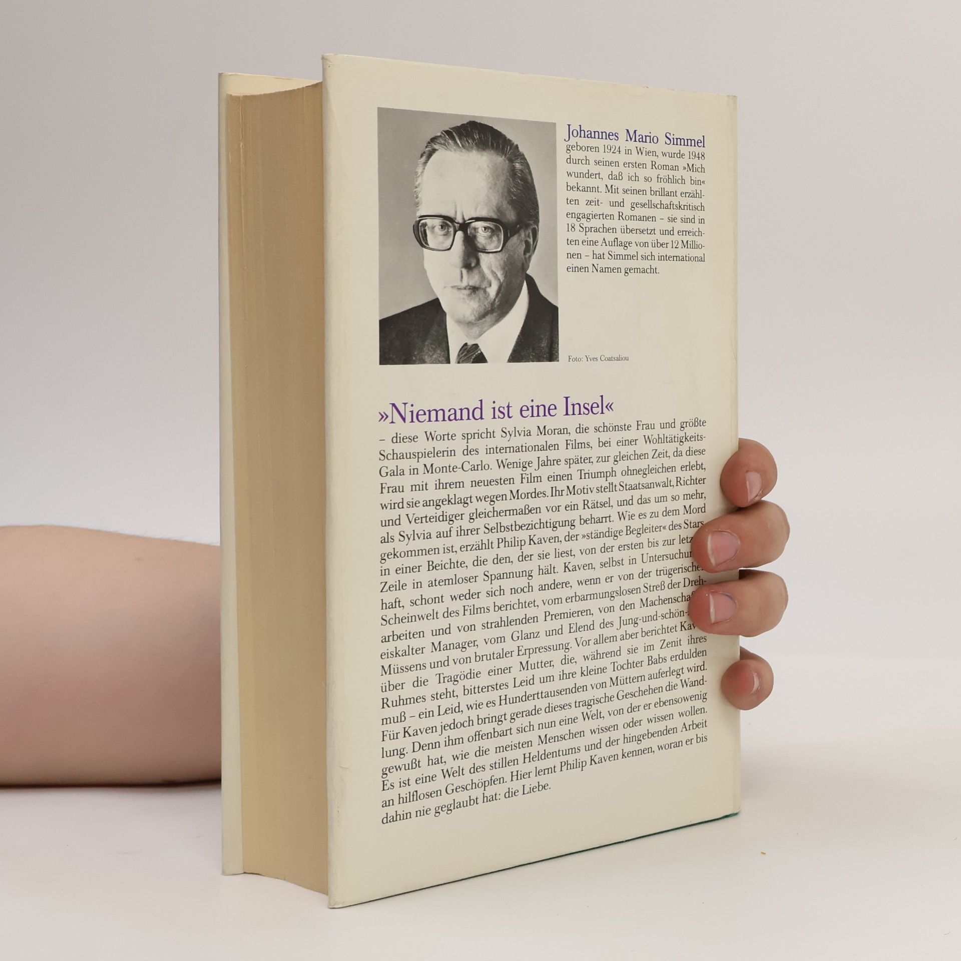 Johannes Mario Simmel Niemand ist eine Insel